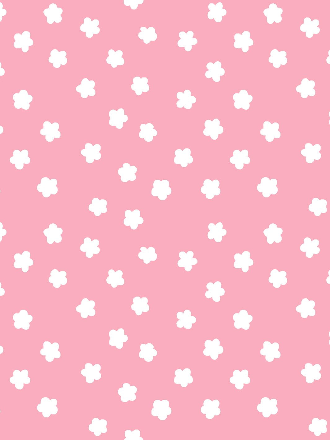 Daisy Removable Vinyl Wallpaper by Barbie - Bubblegum