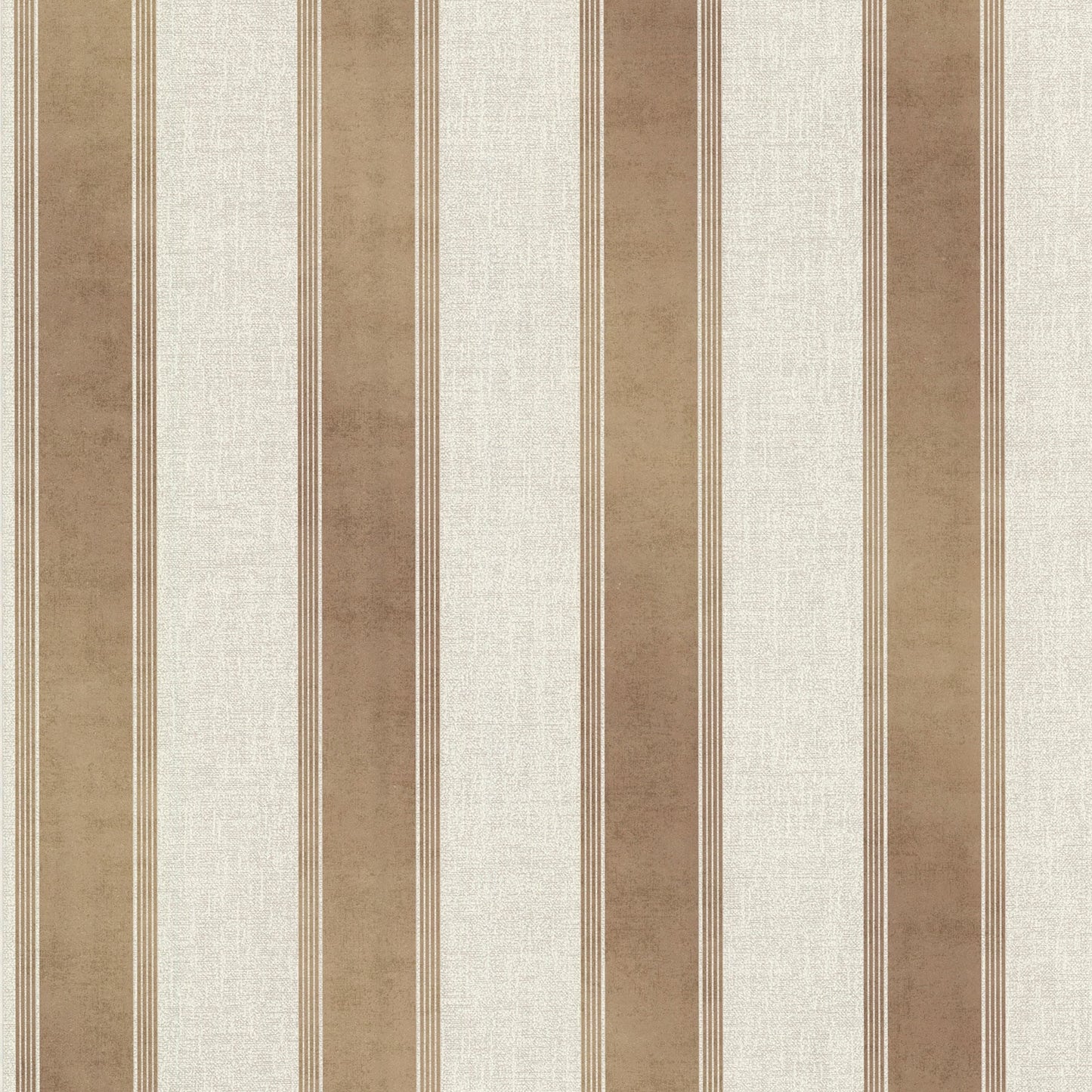 Decorline Simmons Copper Regal Stripe Wallpaper
