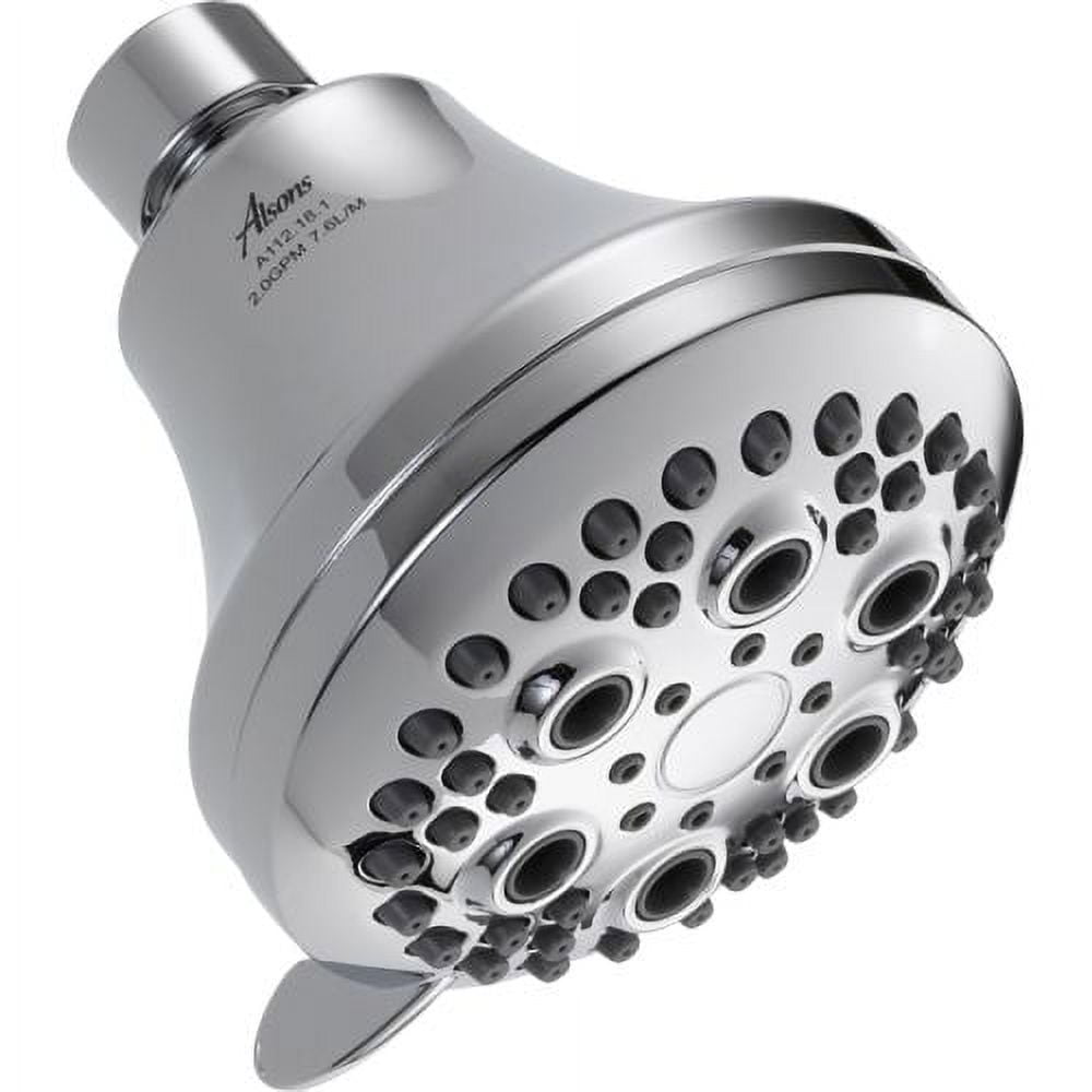 Delta 52634-15-BG Universal Showering Single Function Water Efficient Shower Head, Chrome