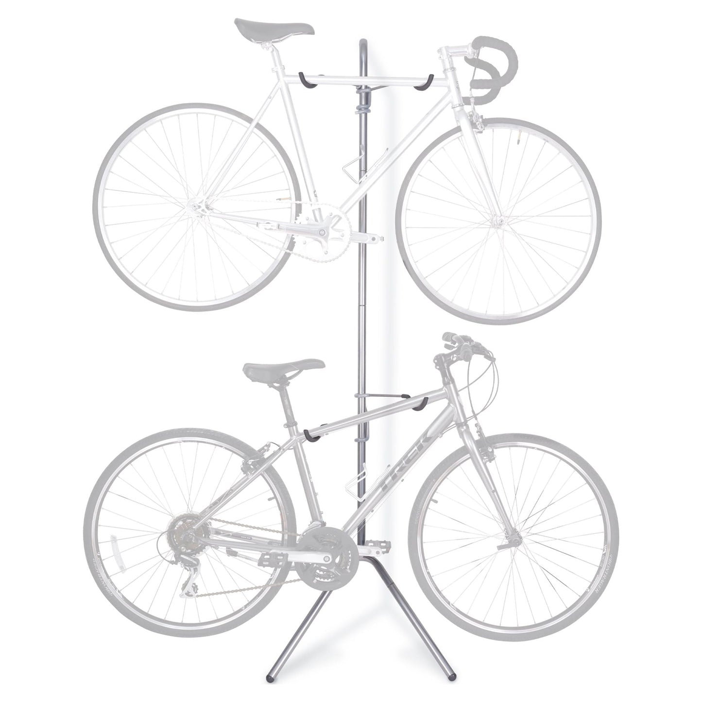 Delta Cycle Two Bike Gravity Pole Stand Indoor Bicycles Rack