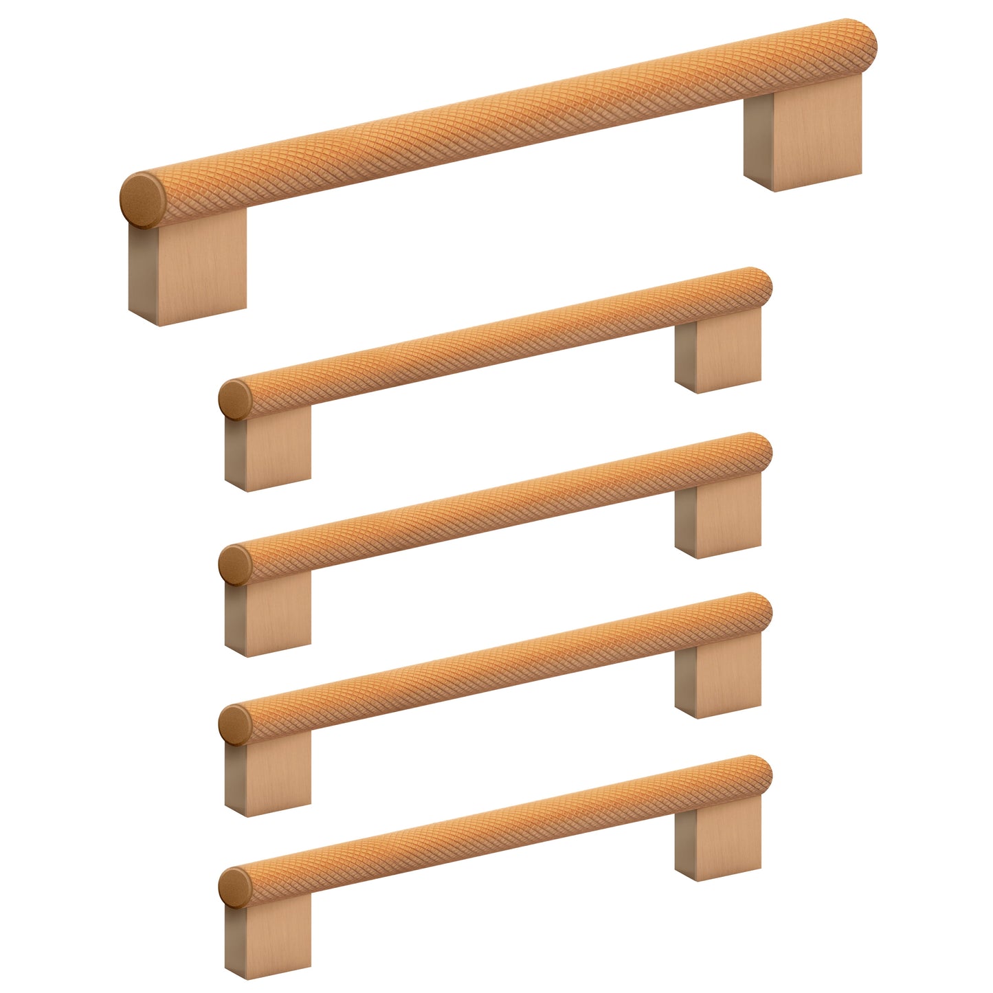 Design House 189464-SG Porter Cabinet and Drawer Pull, 3.75-Inch, (96mm) Center to Center, Satin Gold, 5-Pack