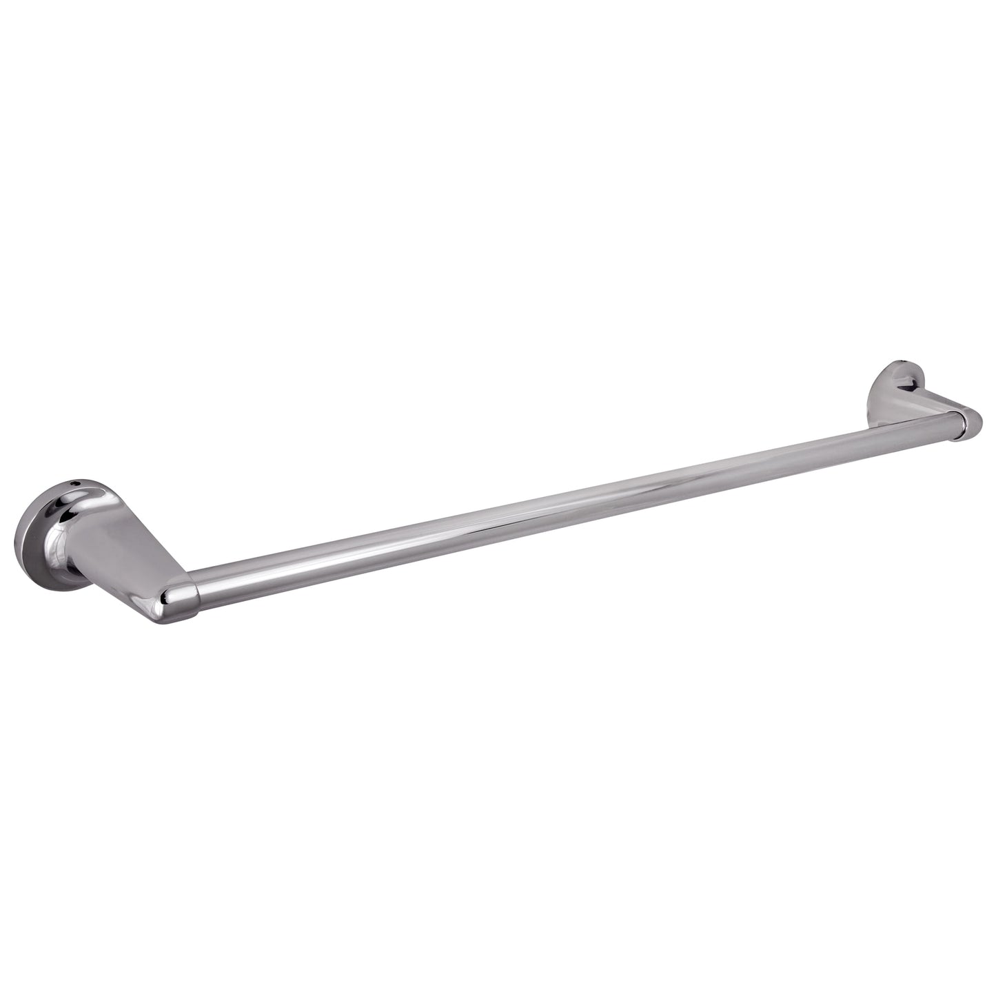 Design House Alta Bay Wall Mount Bathroom 24" Towel Bar, Polished Chrome