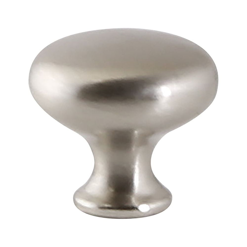 Design House 25-Pack 1.25" Mushroom Cabinet Knobs, Satin Nickel