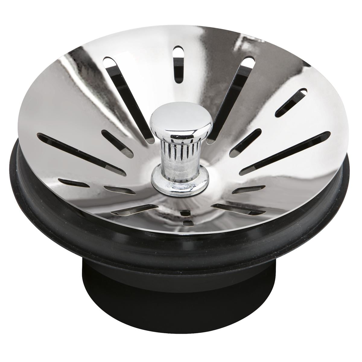 Elkay LKDS99 Elkay 3-1/2" Disposal Stopper / Strainer for use with, InSinkErator® Disposal Chrome Polished Stainless Steel