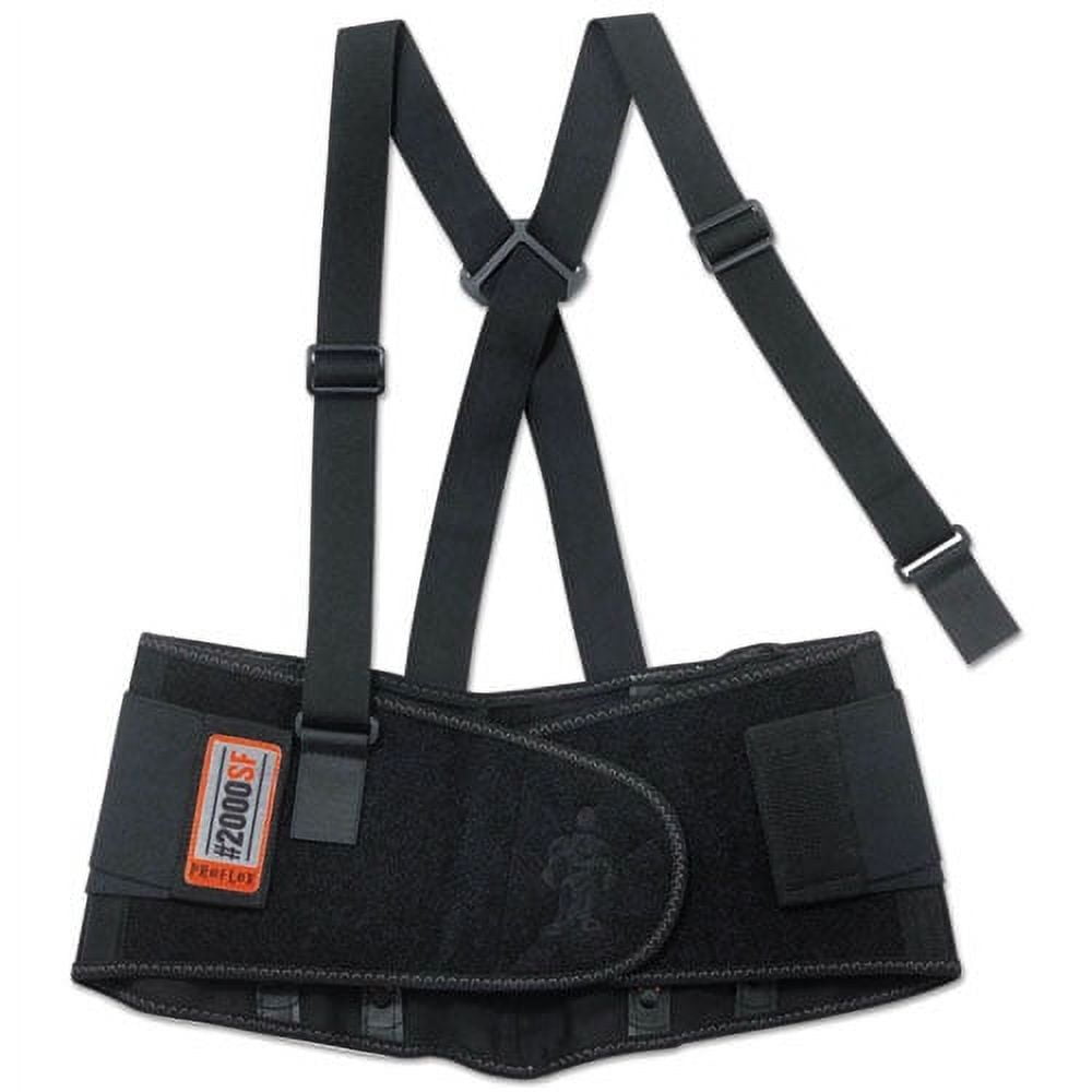 Ergodyne ProFlex 2000SF High-Performance Back Support, Large, Black