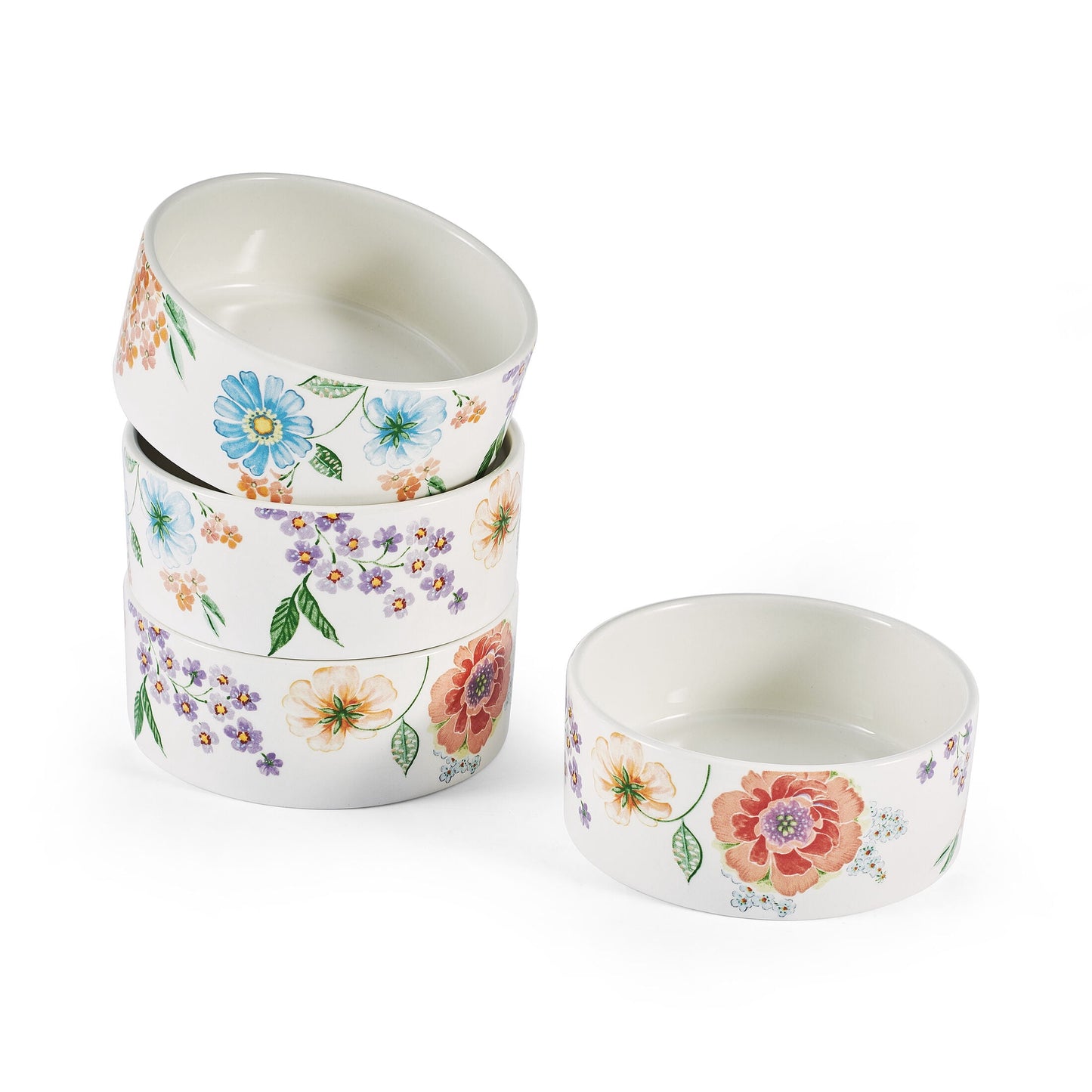 Fitz and Floyd Meadow Snack Bowls (Set of 4 )