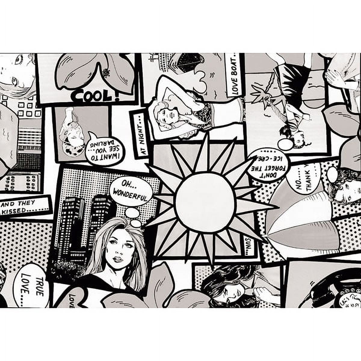 Comic Adhesive Film Set of 2