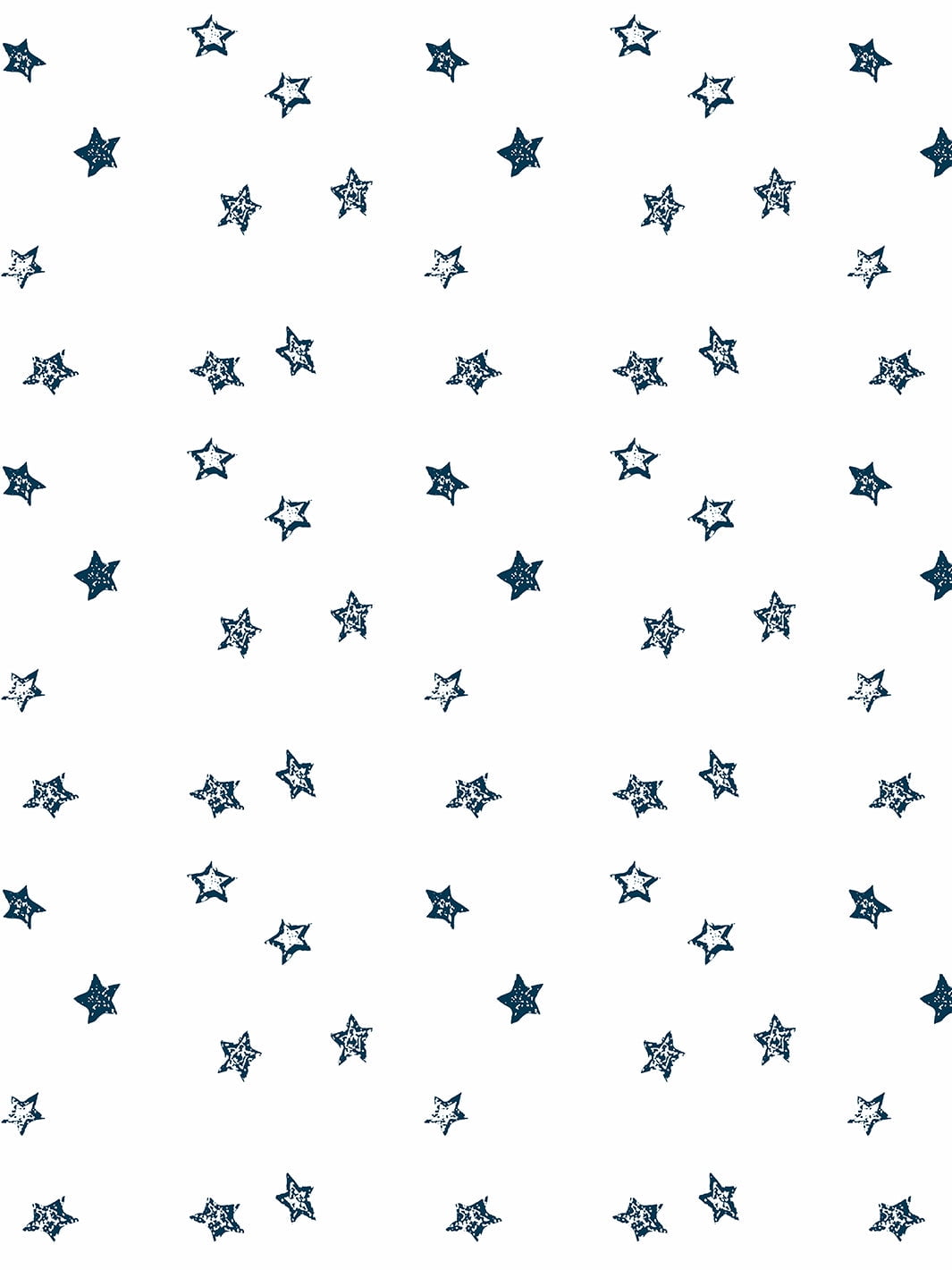 Fantasy Butterfly Stars Removable Vinyl Wallpaper by Barbie - Navy