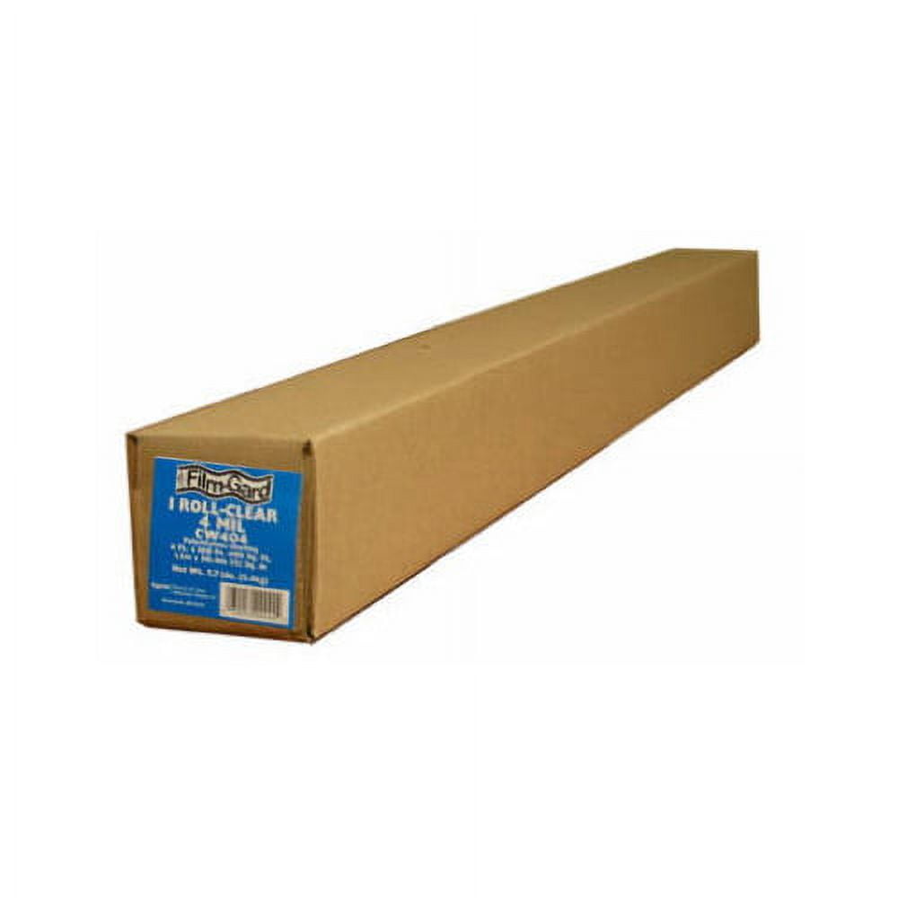 Film-gard 10' X 100' Black Polyethylene Construction Sheeting, 4 Mil
