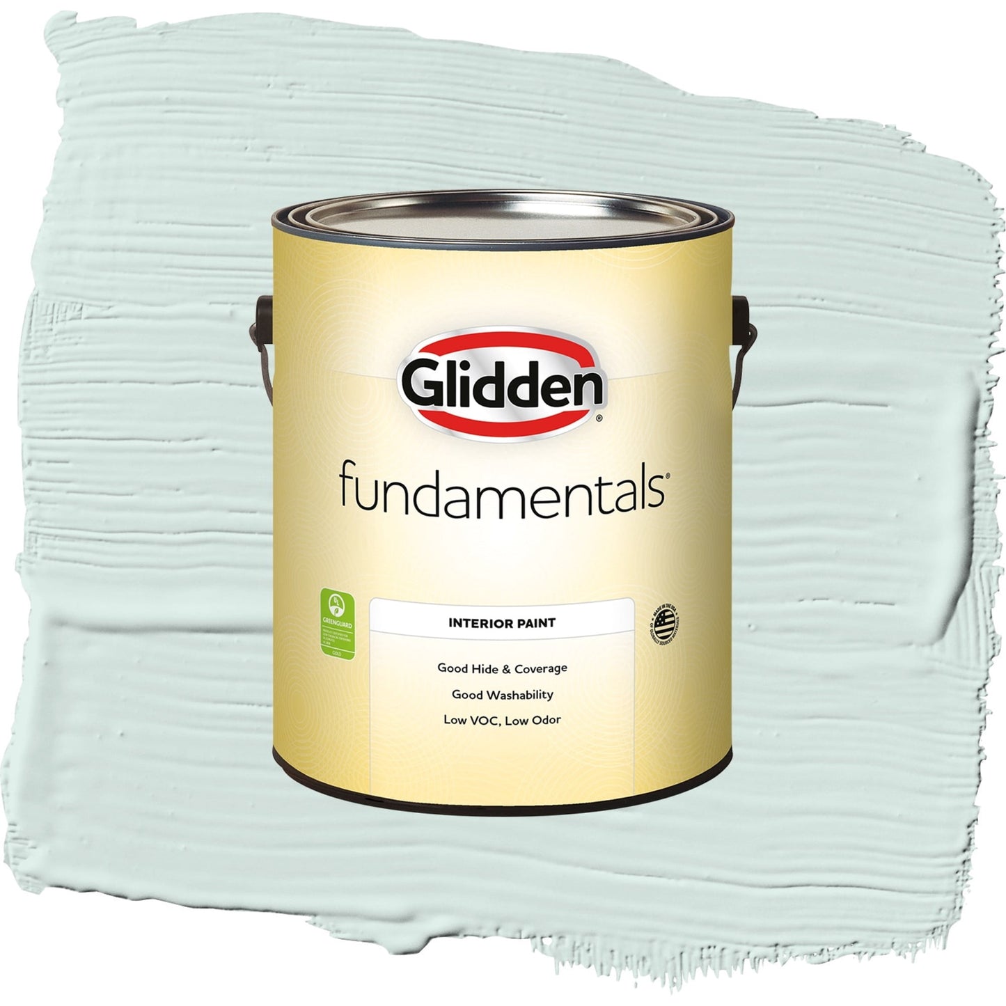 Fundamentals Morning Breeze Interior Paint Semi Gloss , 1 Gallon