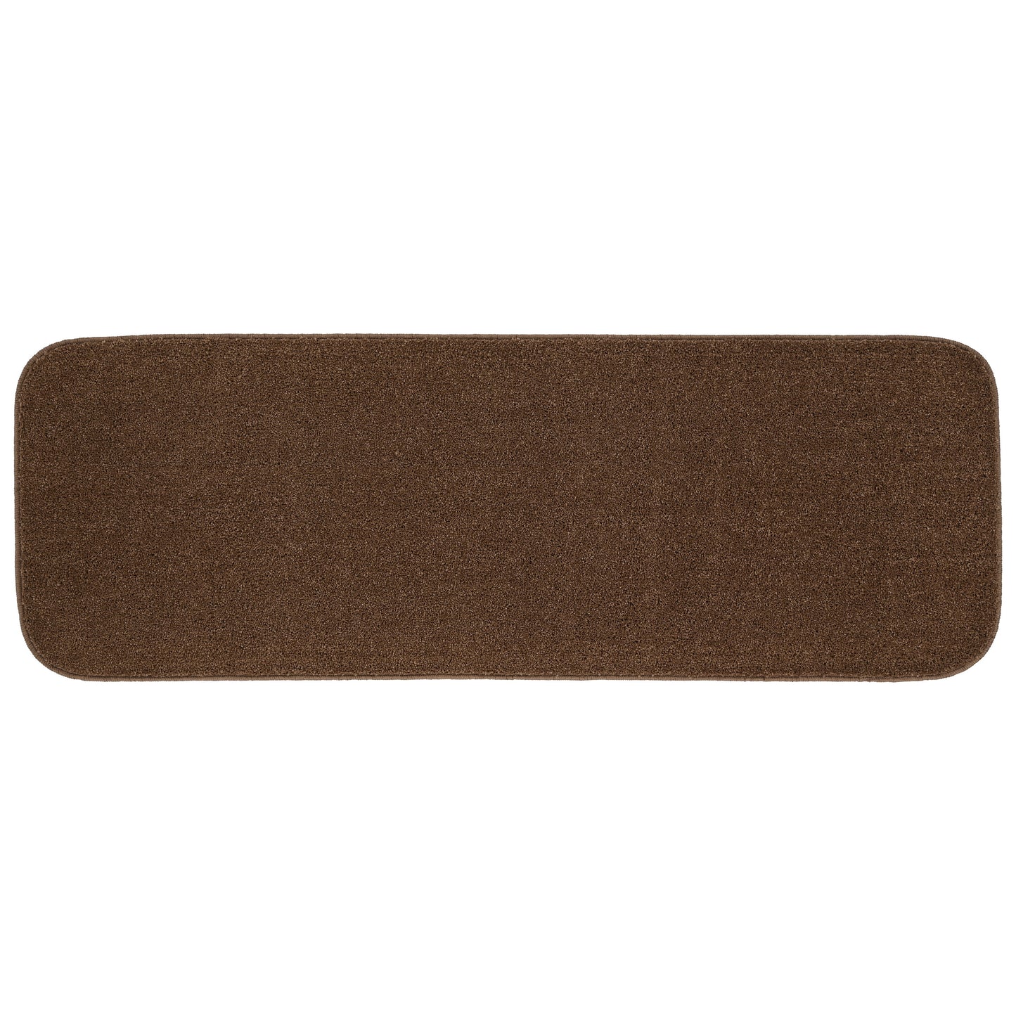 Garland Rug Gramercy Washable Polypropylene Cinnamon Bathroom Runner, 22†x 60â€