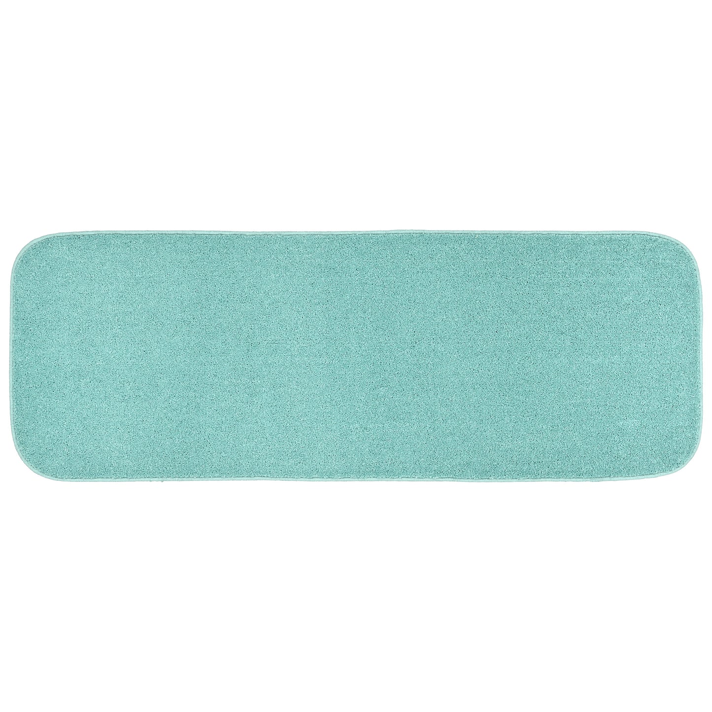 Garland Rug Sedona Washable Polypropylene Sea Foam Bathroom Runner, 22†x 60â€