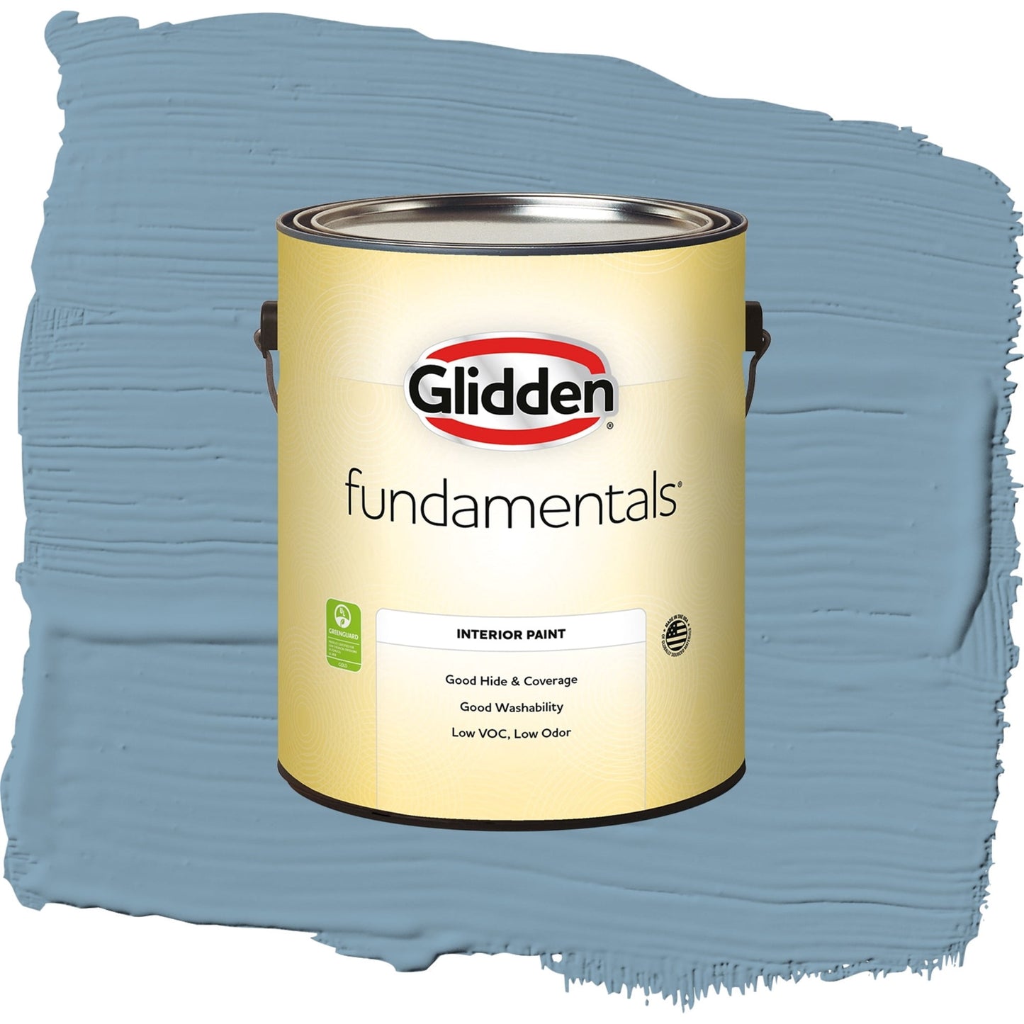 Glidden Fundamentals Americana / Blue, Eggshell Interior Paint, 1 Gallon