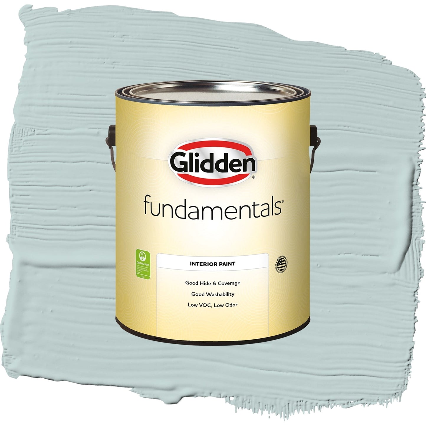 Glidden Fundamentals Babbling Brook / Green, Eggshell Interior Paint, 1 Gallon