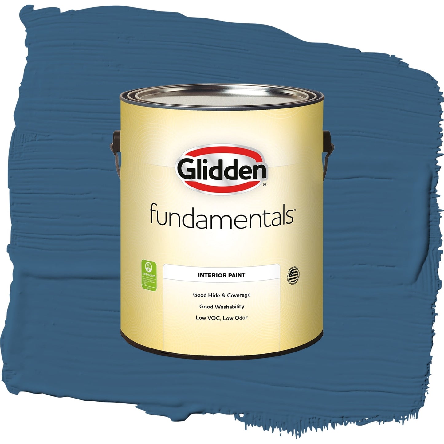 Glidden Fundamentals Chinese Porcelain / Blue, Eggshell Interior Paint, 1 Gallon