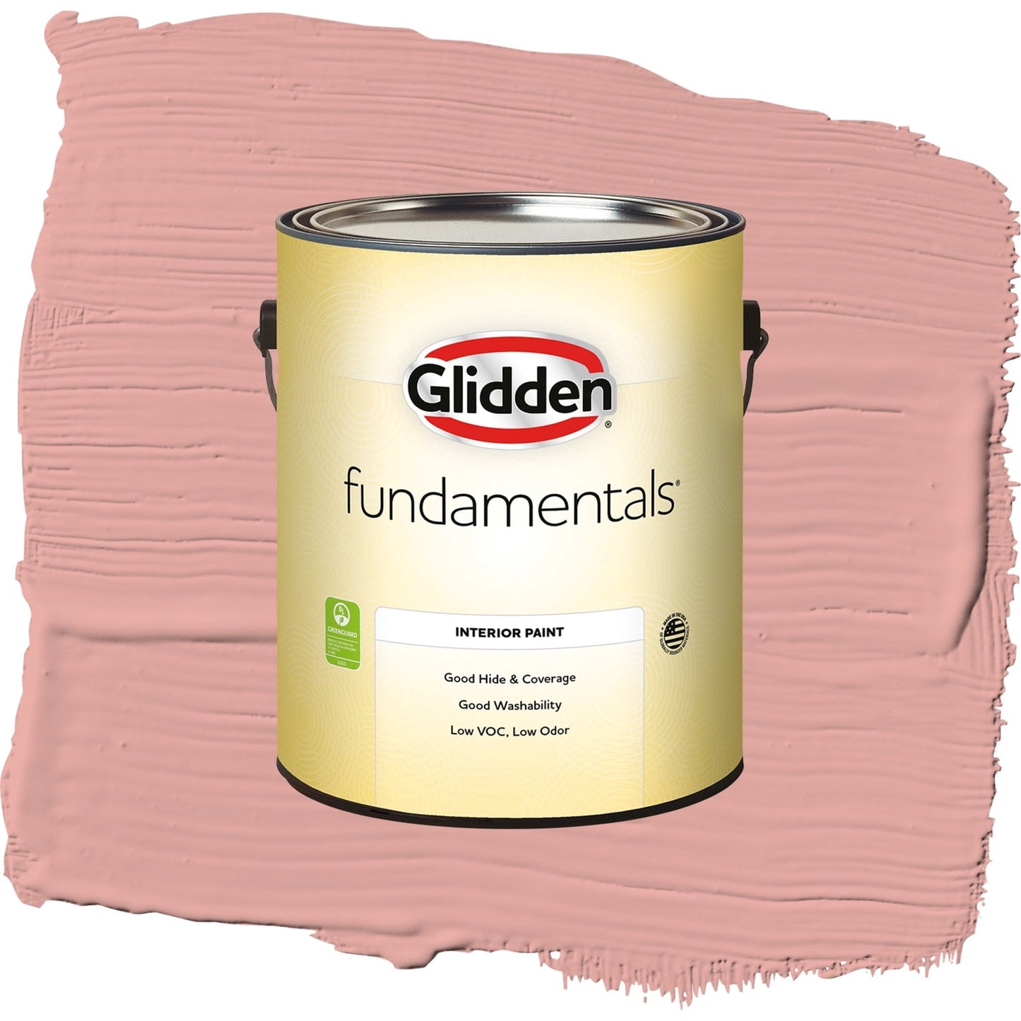 Glidden Fundamentals Coral Cove / Orange, Eggshell Interior Paint, 1 Gallon