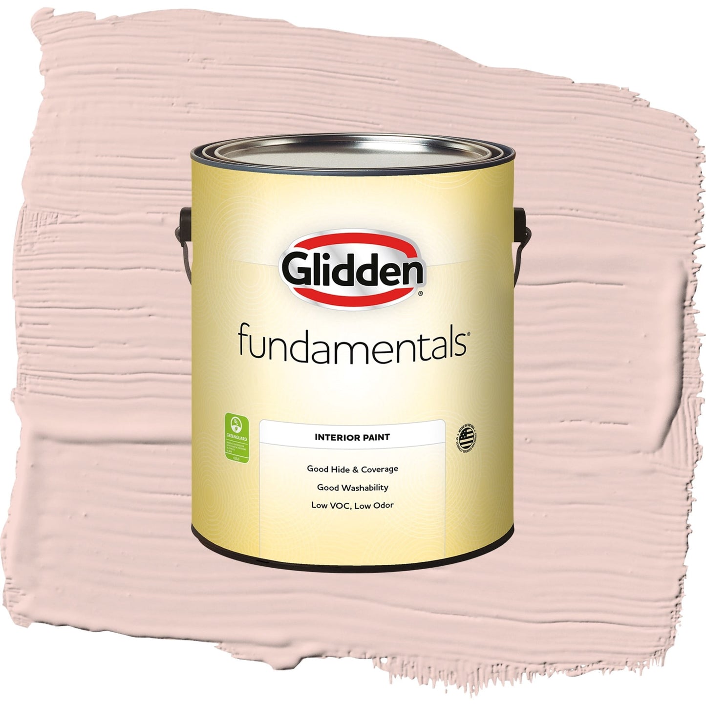 Glidden Fundamentals Honeysweet / Orange, Semi-Gloss Interior Paint, 1 Gallon
