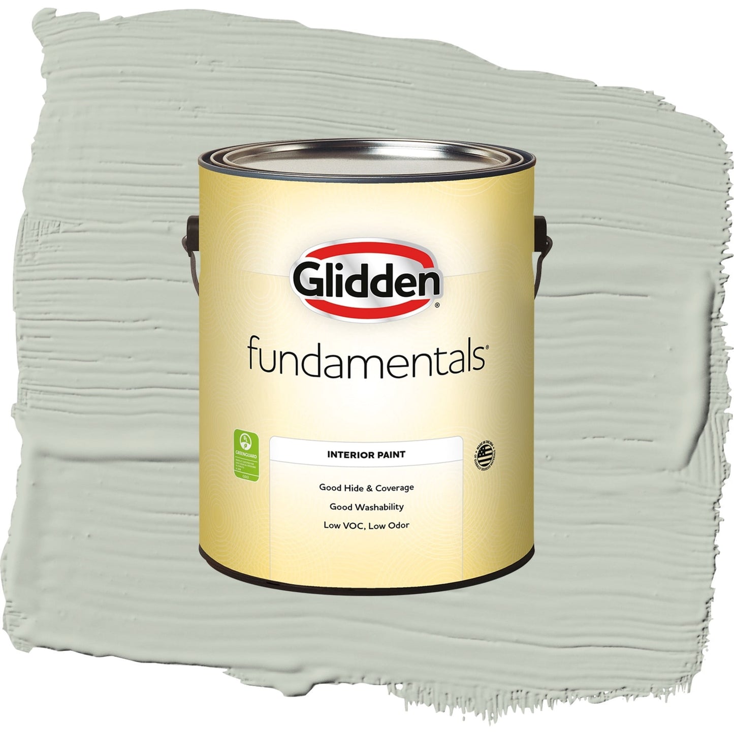 Glidden Fundamentals Life Lesson / Green, Eggshell Interior Paint, 1 Gallon