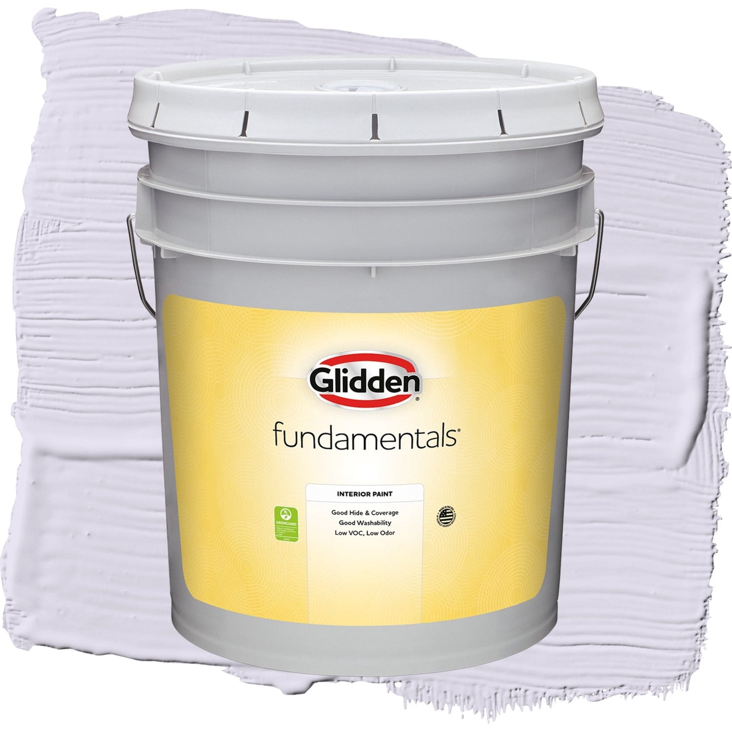 Glidden Fundamentals Misty Violet / Purple, Eggshell Interior Paint, 5 Gallon