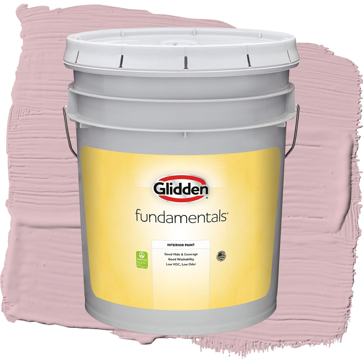 Glidden Fundamentals Nostalgia / Purple, Flat Interior Paint, 5 Gallon
