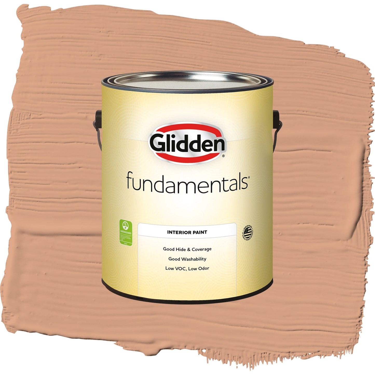 Glidden Fundamentals Orange Maple / Orange, Eggshell Interior Paint, 1 Gallon