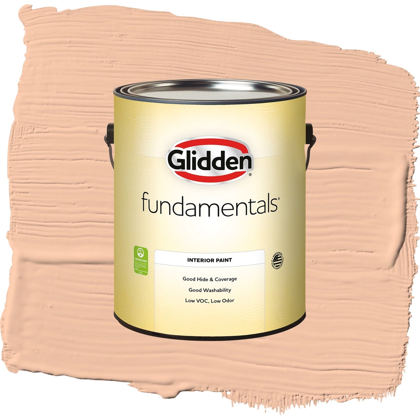Glidden Fundamentals Siesta / Orange, Eggshell Interior Paint, 1 Gallon