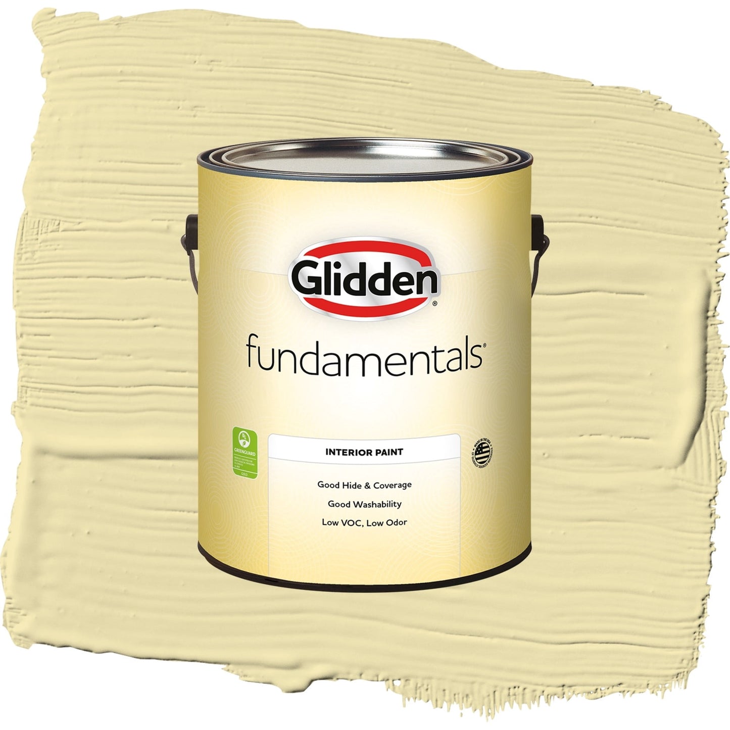 Glidden Fundamentals Star Bright / Green, Eggshell Interior Paint, 1 Gallon