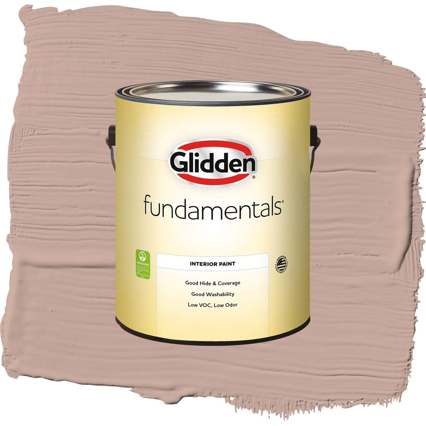 Glidden Fundamentals Taupe Tapestry / Beige, Semi-Gloss Interior Paint, 1 Gallon