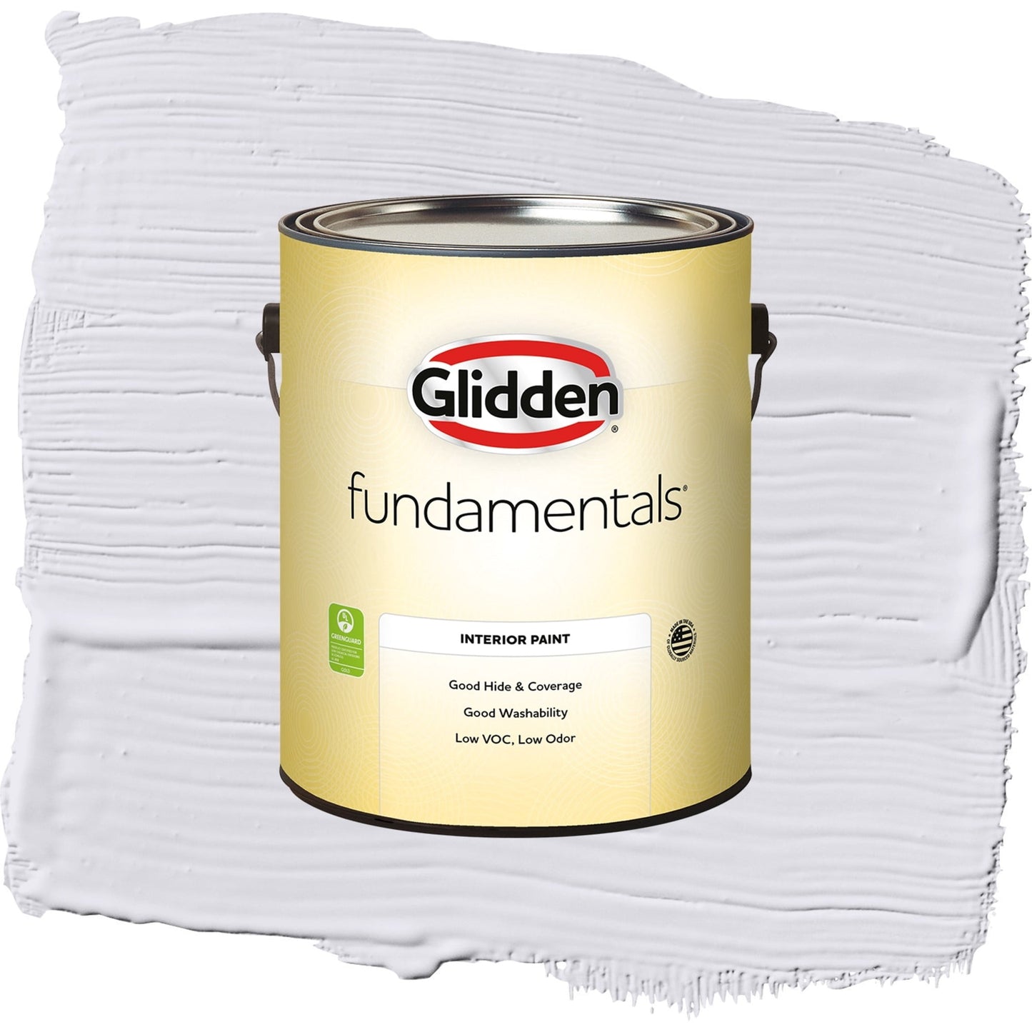 Glidden Fundamentals Violet Echo / Purple, Eggshell Interior Paint, 1 Gallon
