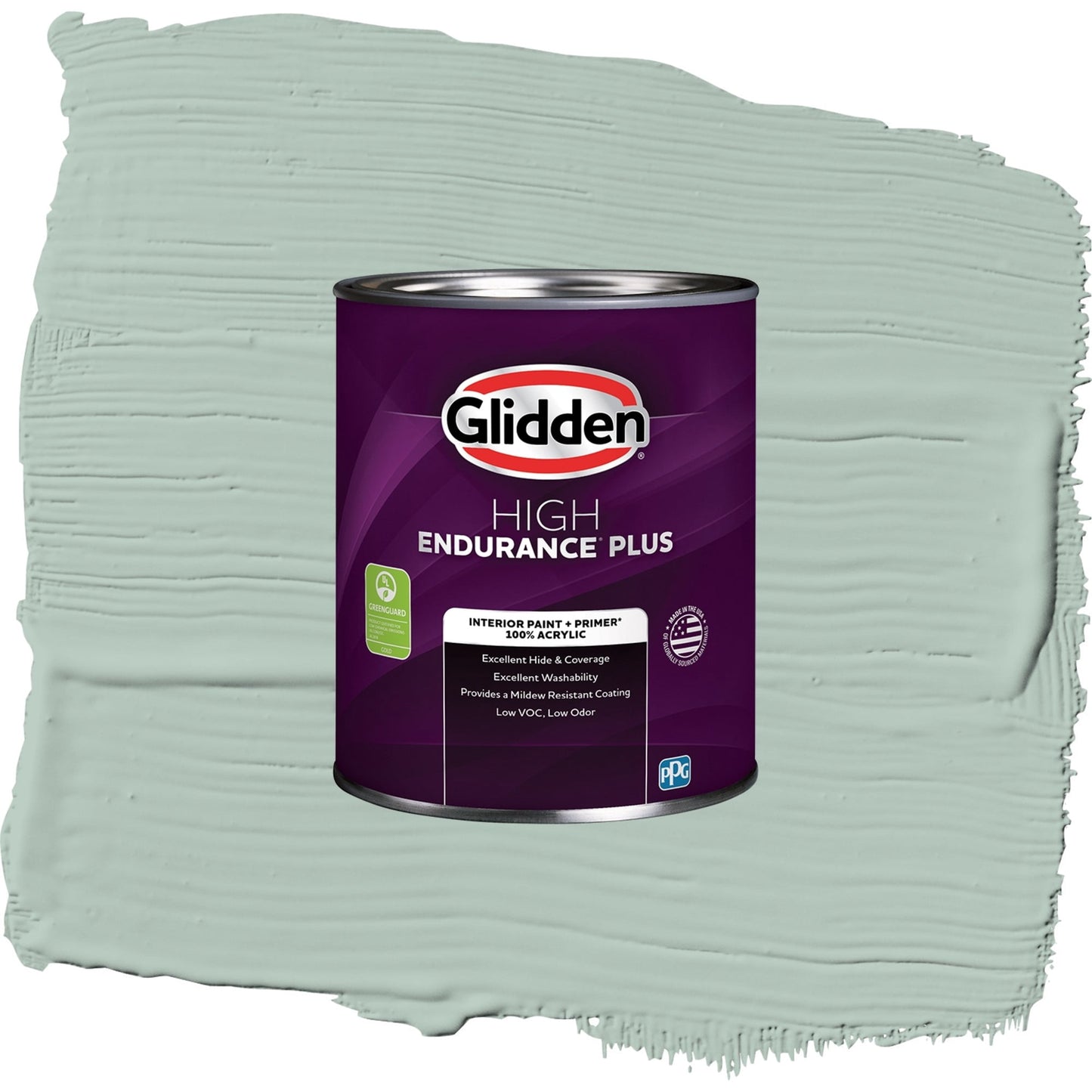 Glidden HEP Aquamarine Dream / Blue, Semi-Gloss Interior Paint with Primer, 1 Quart