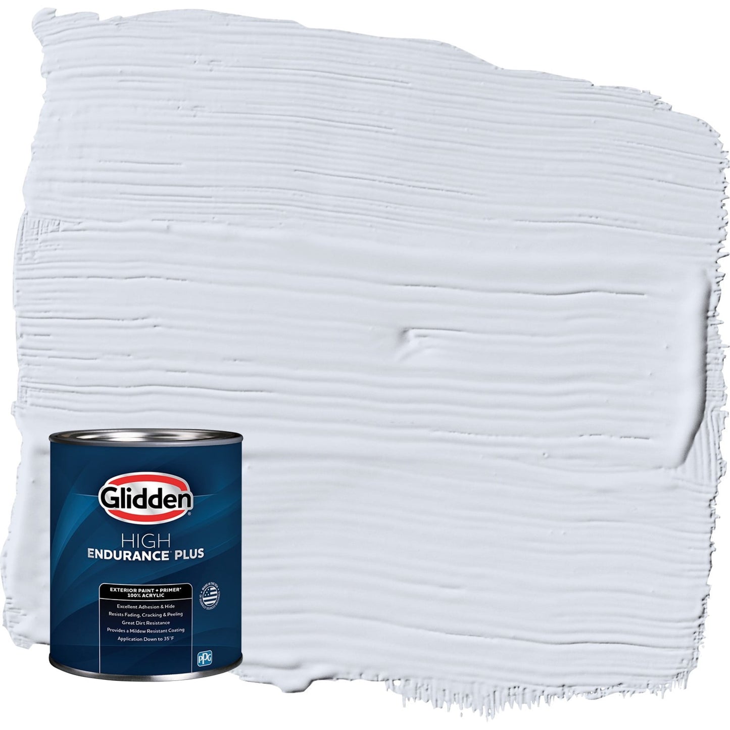 Glidden HEP Irradiant Iris / Purple Semi-Gloss Exterior Paint with Primer, 1 Quart