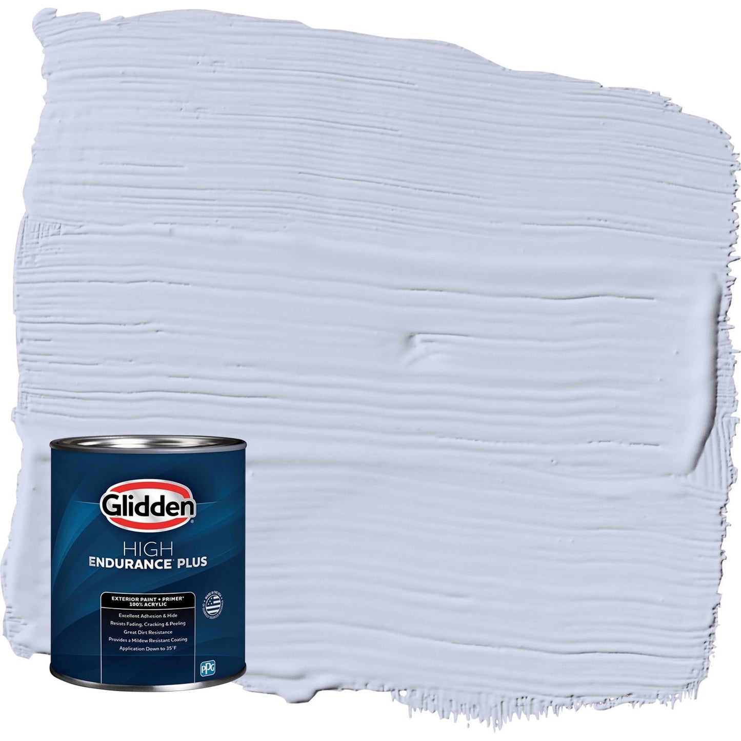 Glidden HEP Sweet Emily / Purple Semi-Gloss Exterior Paint with Primer, 1 Quart