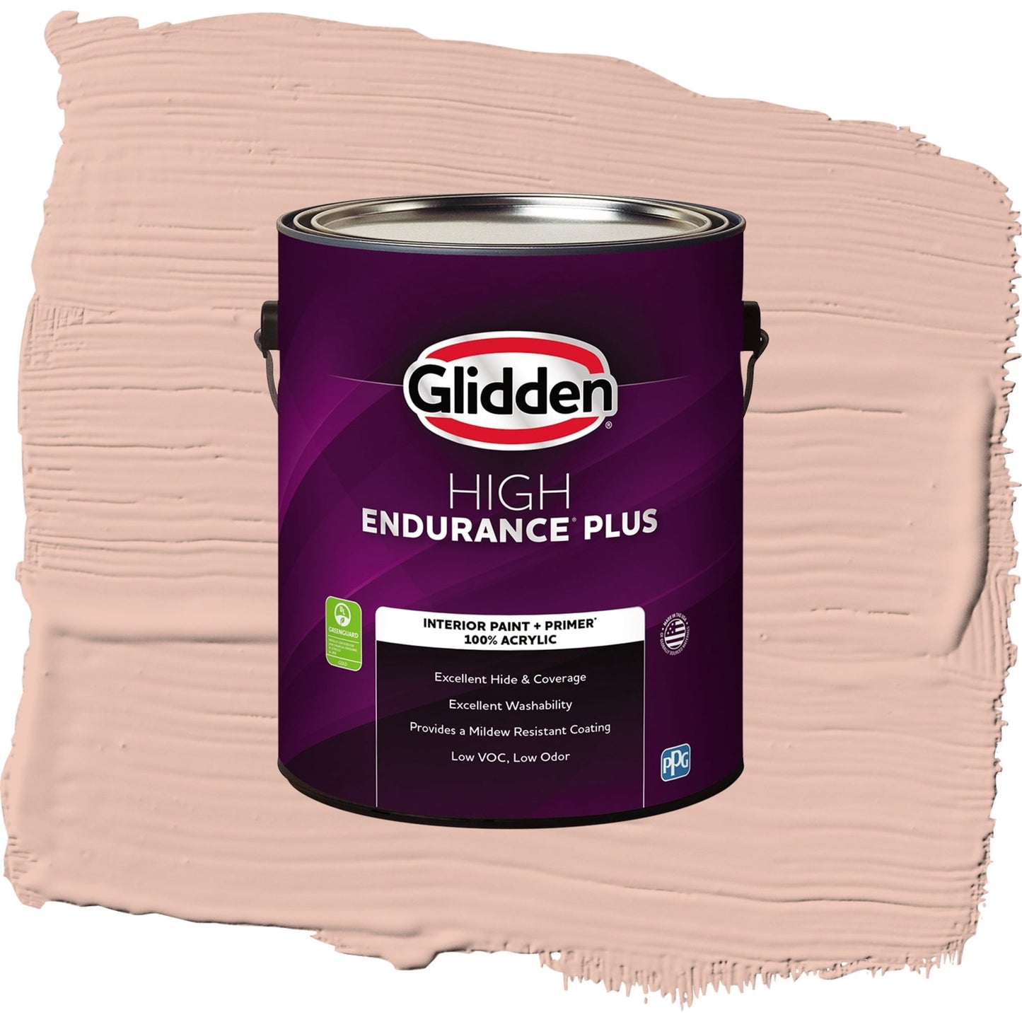 Glidden HEP Adorable / Orange, Semi-Gloss Interior Paint with Primer, 1 Gallon