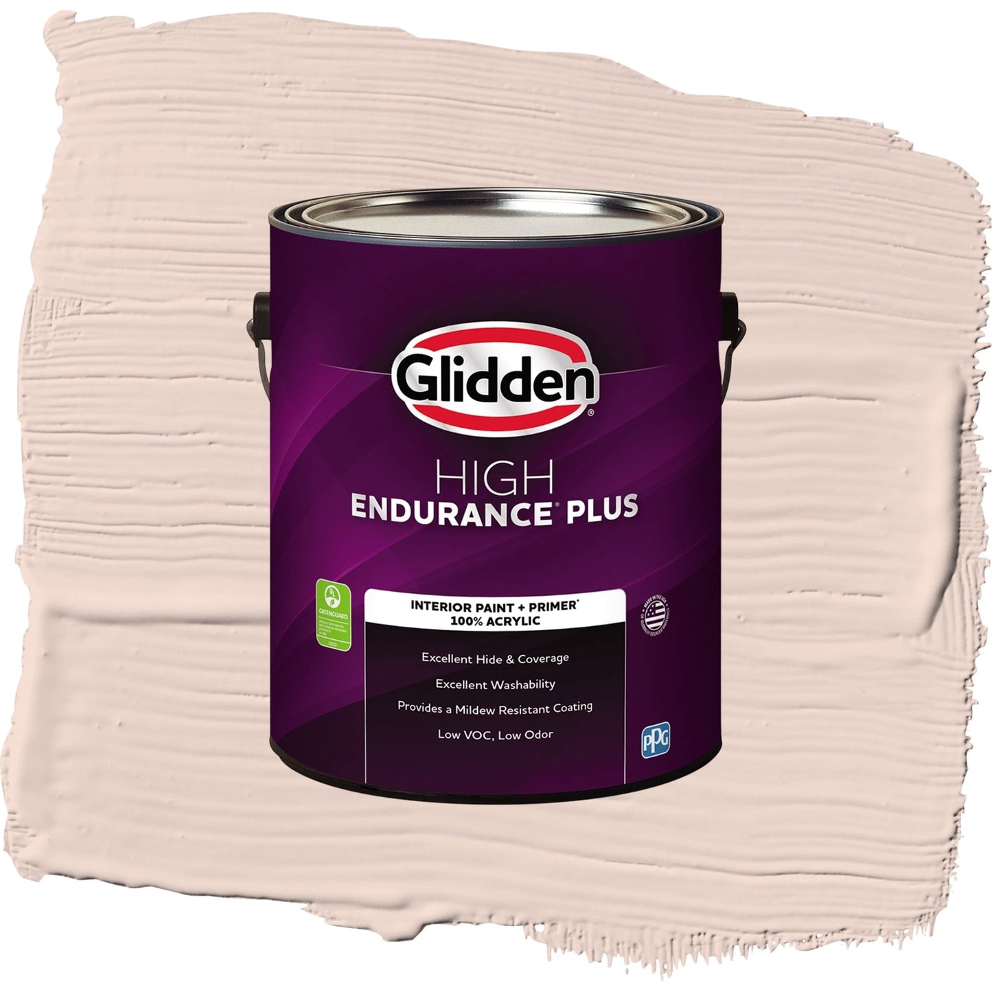 Glidden HEP Boardwalk / Orange, Eggshell Interior Paint with Primer, 1 Gallon