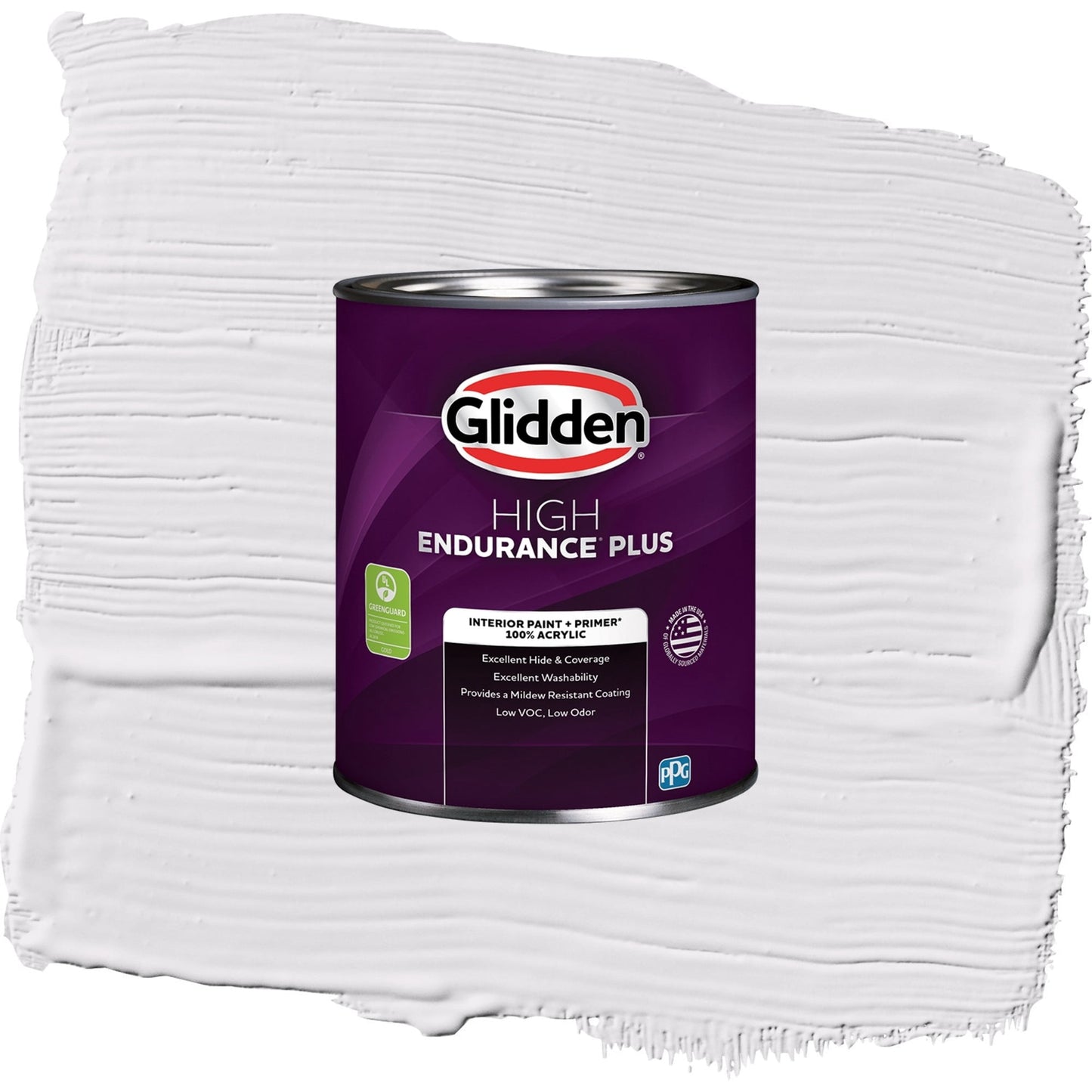 Glidden HEP Orchid Blossom / Purple, Semi-Gloss Interior Paint with Primer, 1 Quart