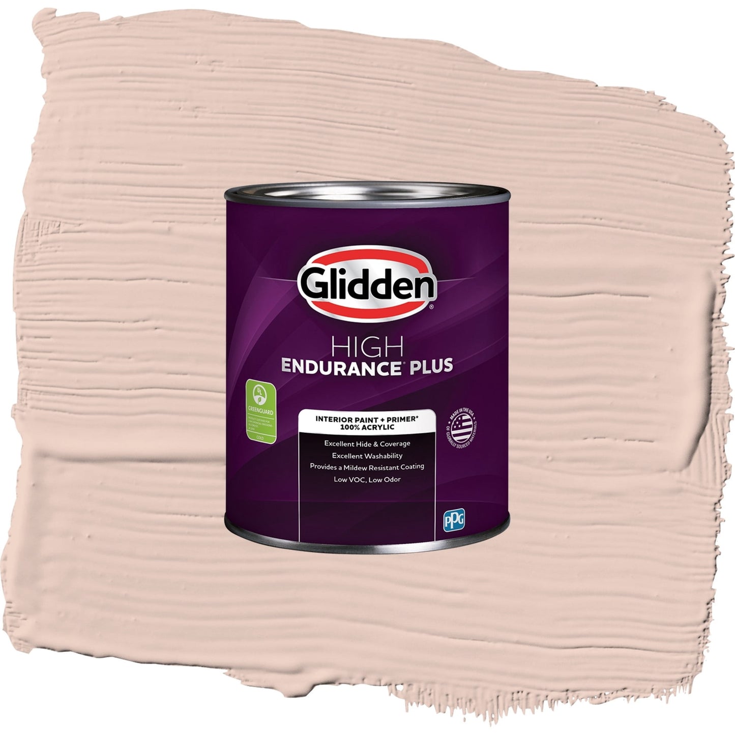 Glidden HEP Sultan Sand / Orange, Eggshell Interior Paint with Primer, 1 Quart
