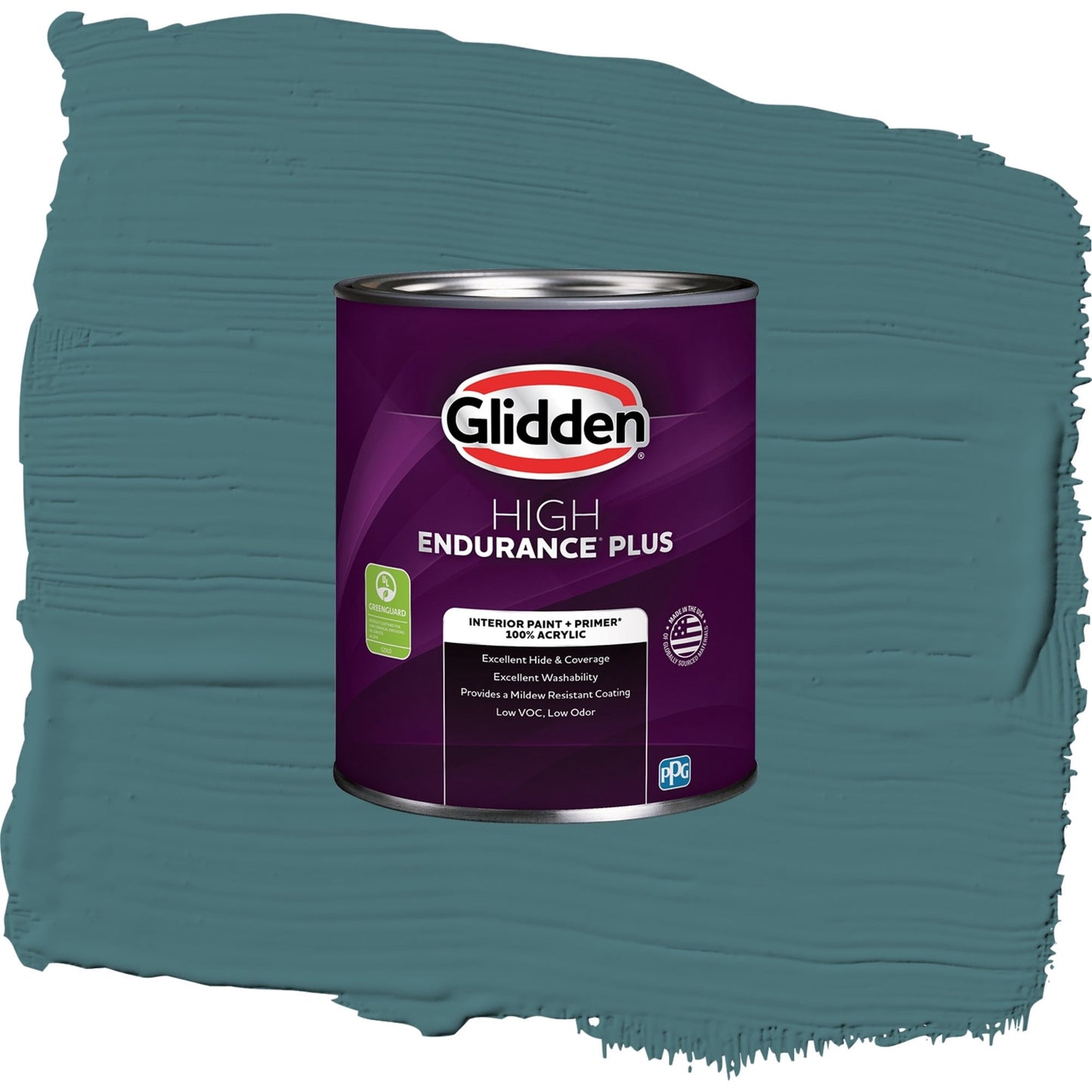 Glidden HEP Vining Ivy / Green, Semi-Gloss Interior Paint with Primer, 1 Quart