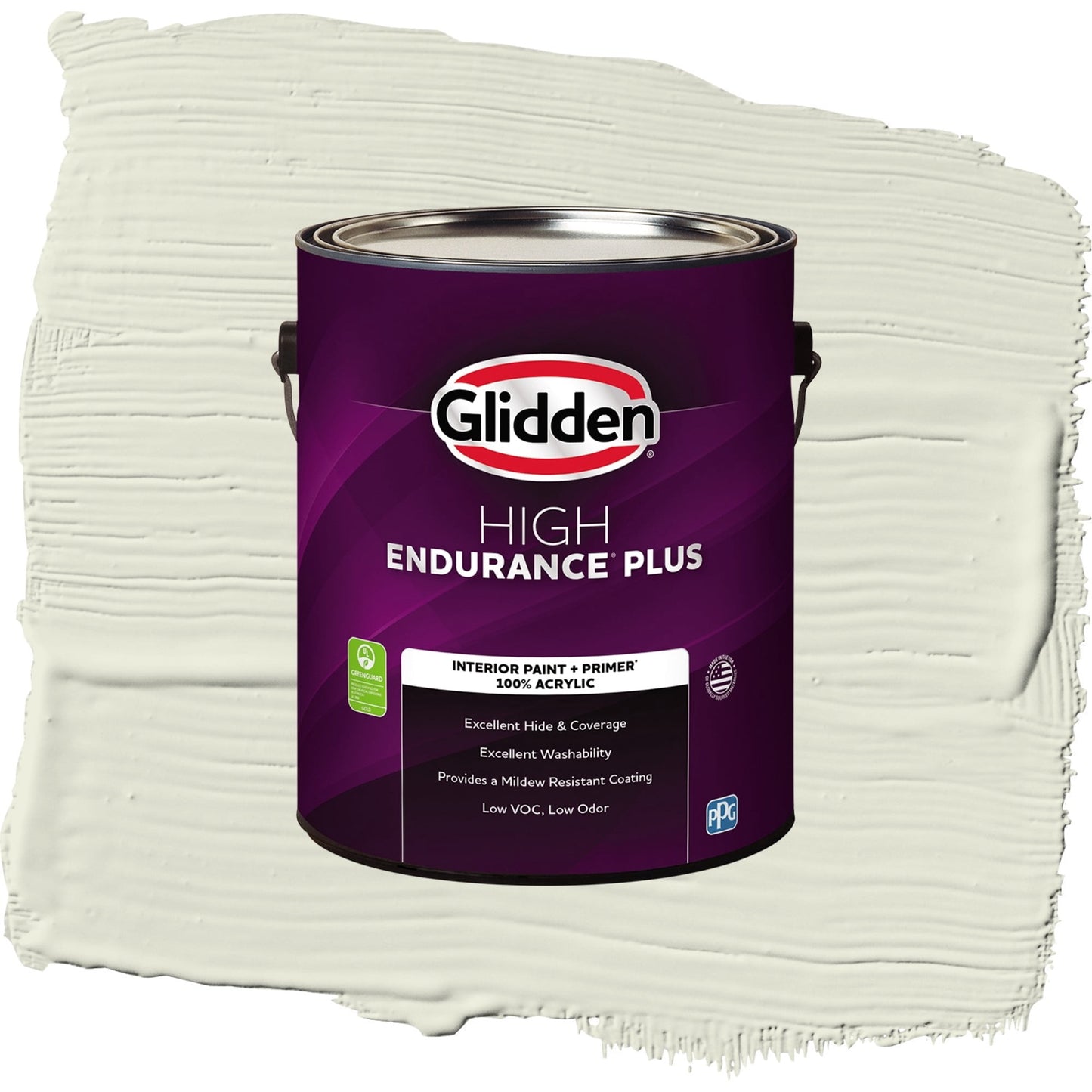 Glidden HEP Wild Wheat / Green, Eggshell Interior Paint with Primer, 1 Gallon