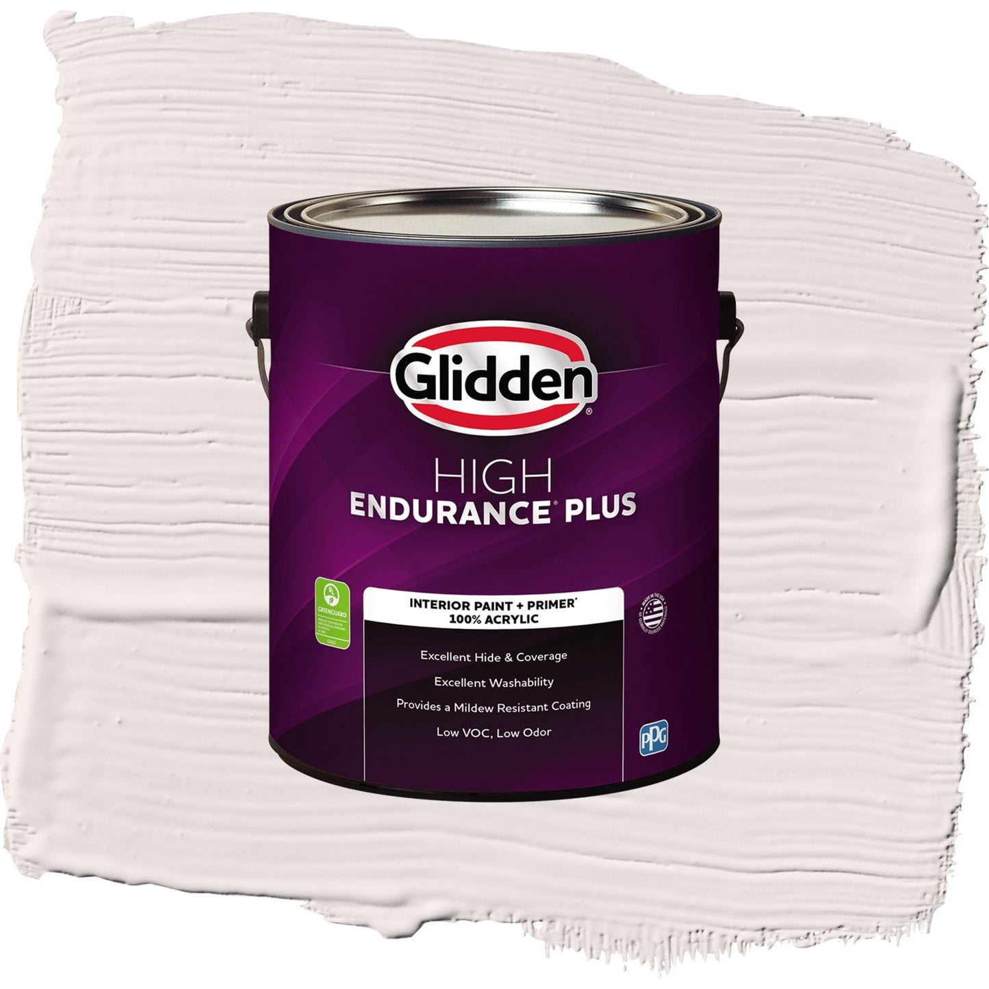 Glidden HEP Milk And Cookies Interior Paint + Primer Flat , 1 Gallon