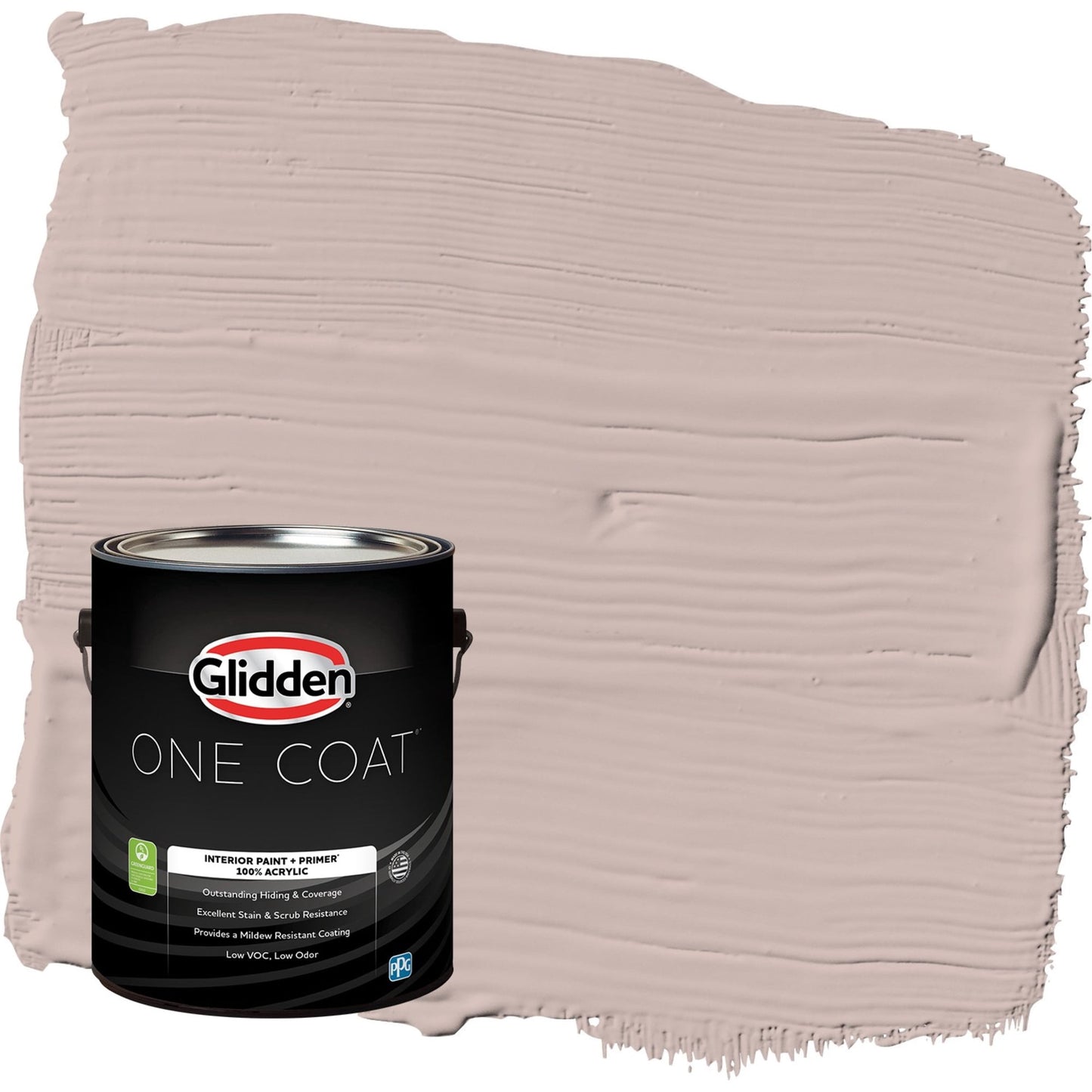 Glidden One Coat Subdued / Beige Eggshell Interior Paint with Primer, 1 Gallon