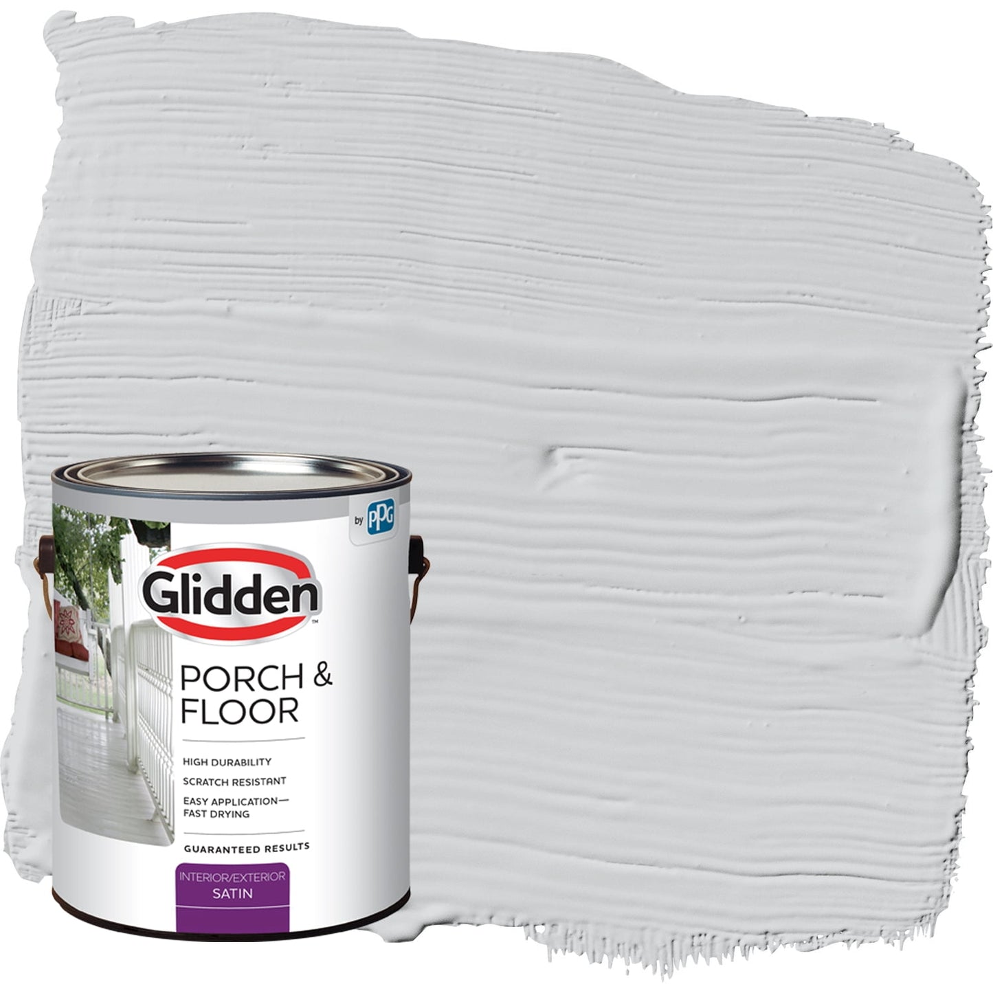Glidden Porch & Floor 1 gal. Elemental Satin Interior/Exterior Paint with Primer