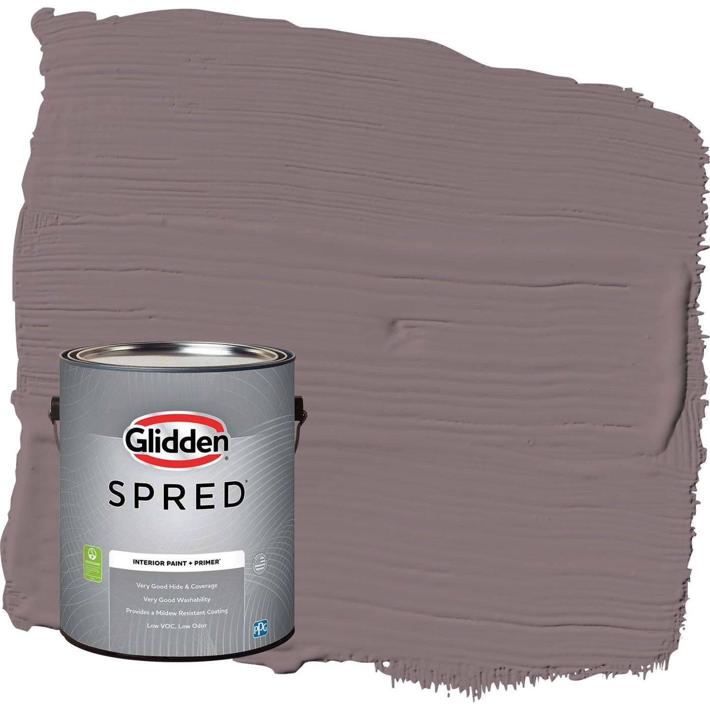 Glidden Spred Choo Choo / Purple, Semi-Gloss Interior Paint with Primer, 1 Gallon