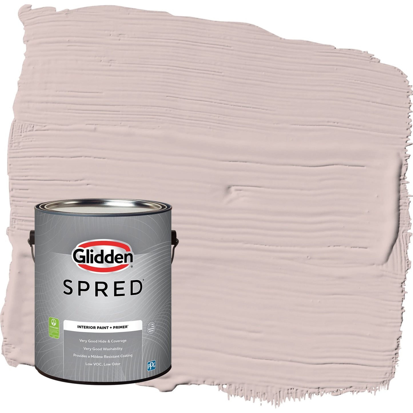 Glidden Spred Just Gorgeous / Pink, Semi-Gloss Interior Paint with Primer, 1 Gallon