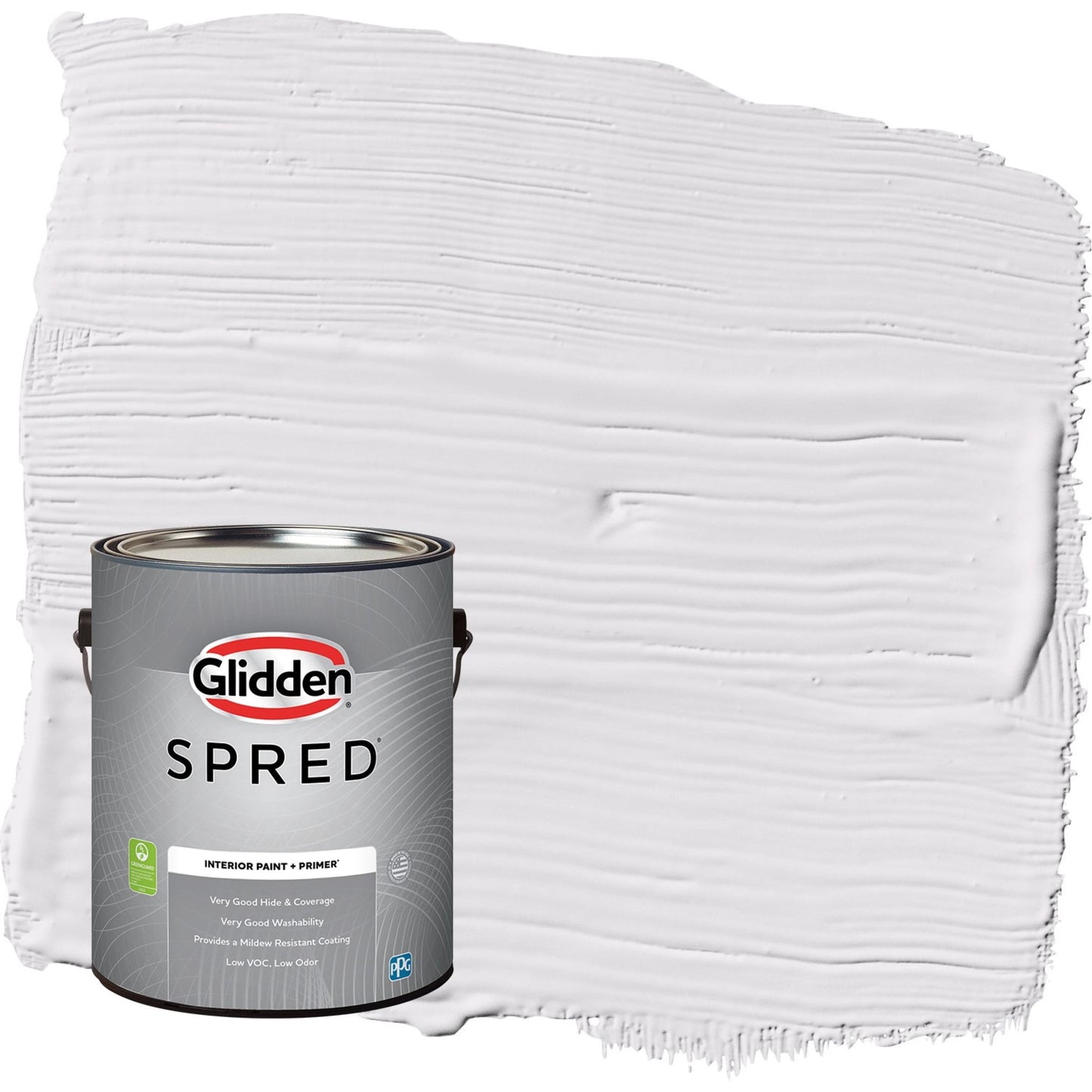 Glidden Spred Orchid Blossom / Purple, Flat Interior Paint with Primer, 1 Gallon