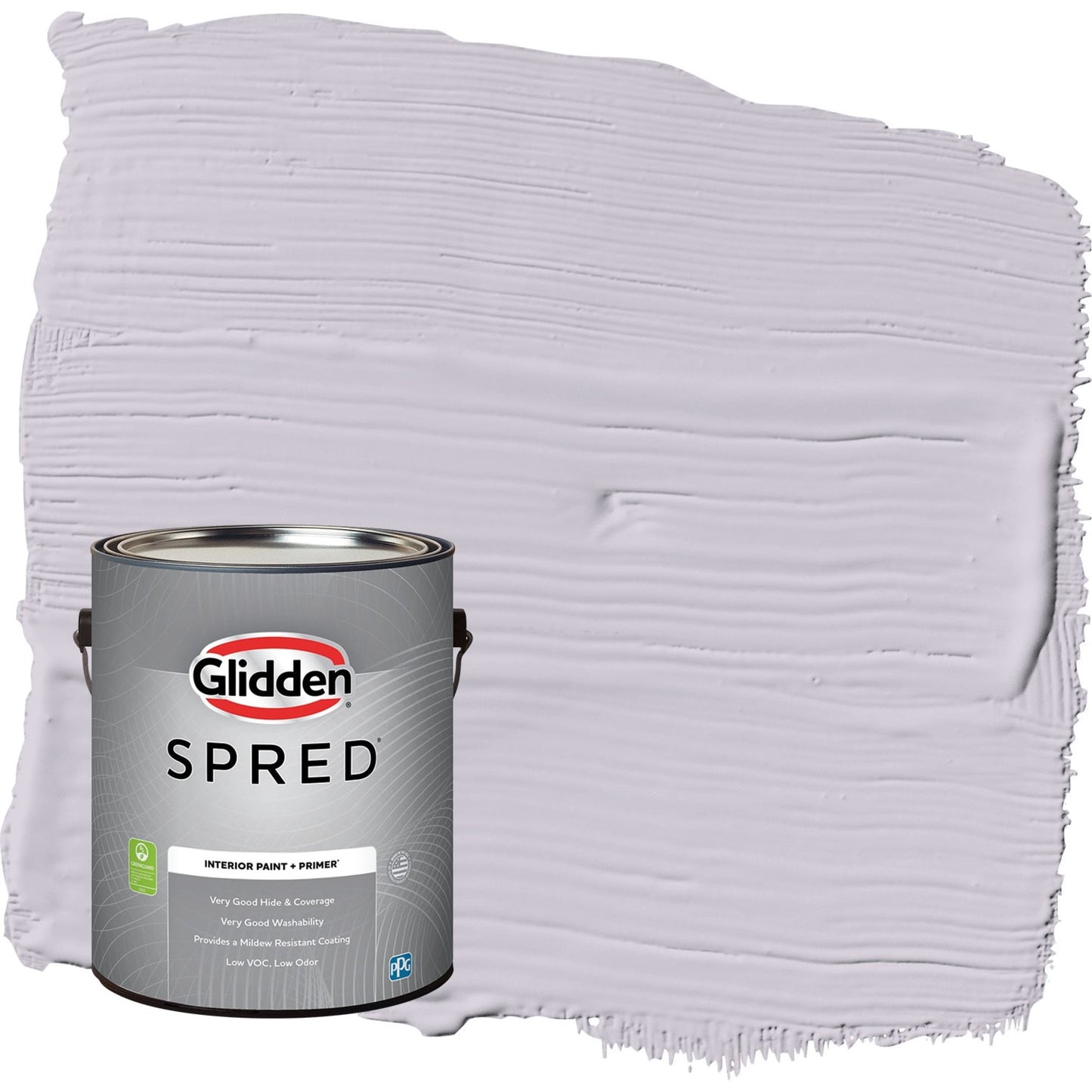 Glidden Spred Silver Chalice / Purple, Semi-Gloss Interior Paint with Primer, 1 Gallon