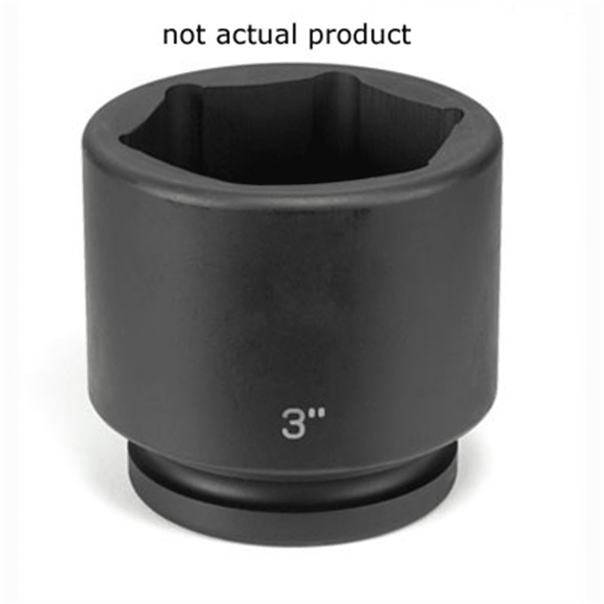 Grey Pneumatic 1" Drive x 1-7/16" Standard Socket