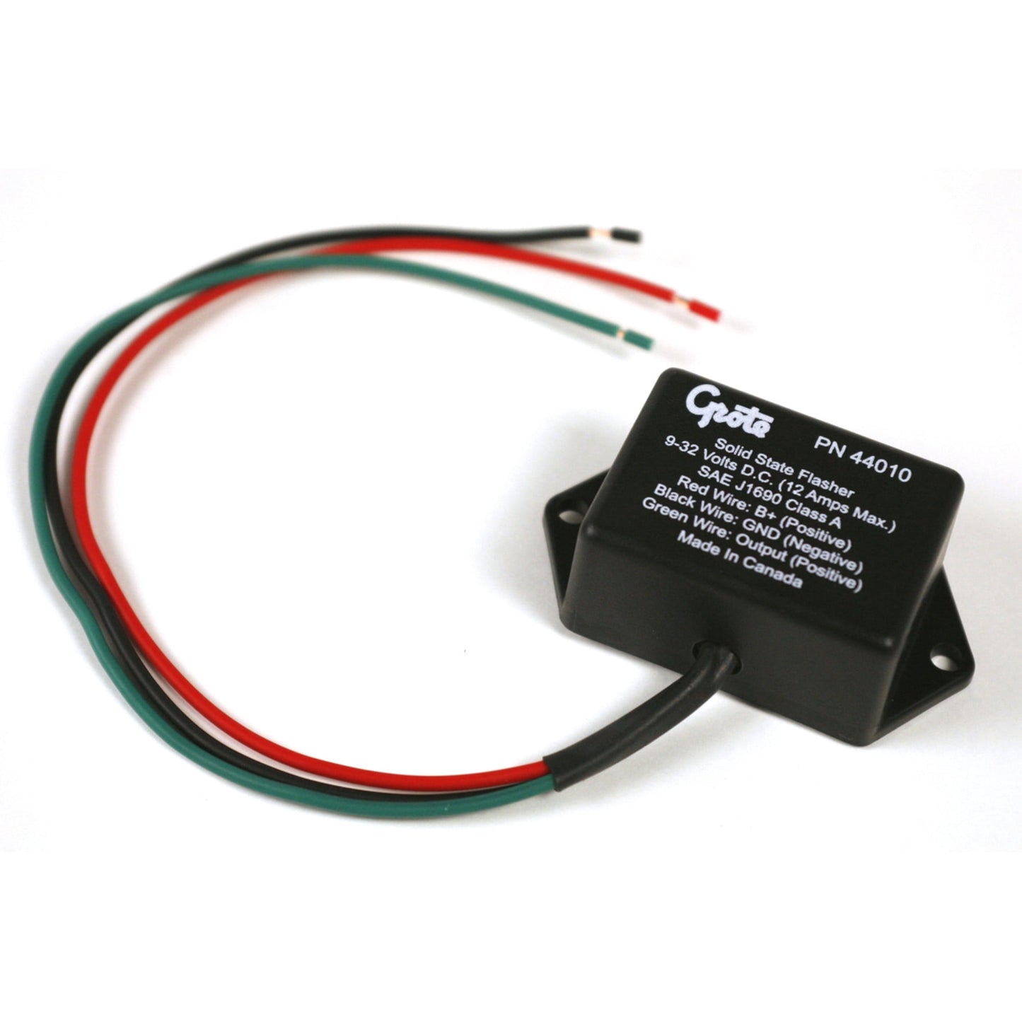 Grote 44010 Solid-State Electronic Flasher - 3-Wire