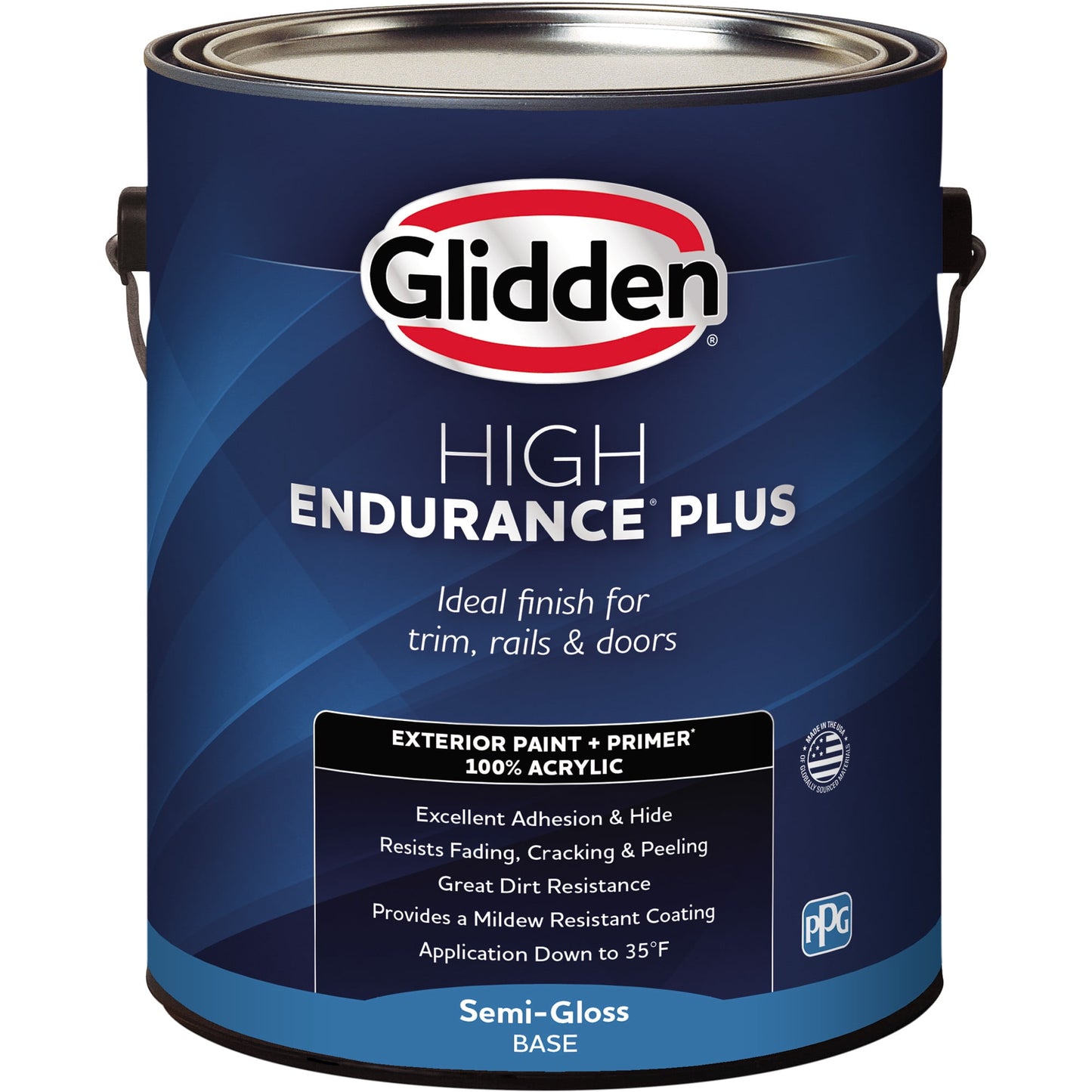 HEP Celestial Blue Exterior Paint + Primer Semi Gloss , 1 Gallon