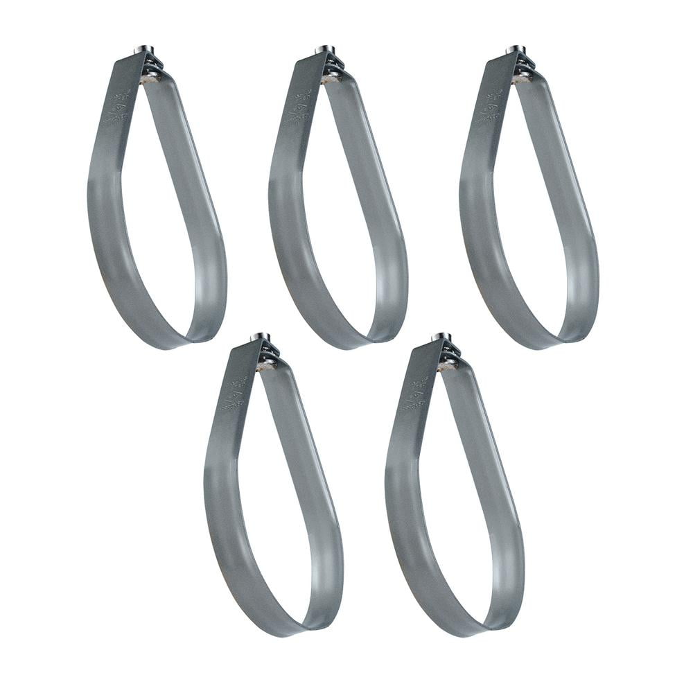 Highcraft 3 in. Swivel Loop Hanger for Vertical Pipe Support in Epoxy Coated Steel (5-Pack)