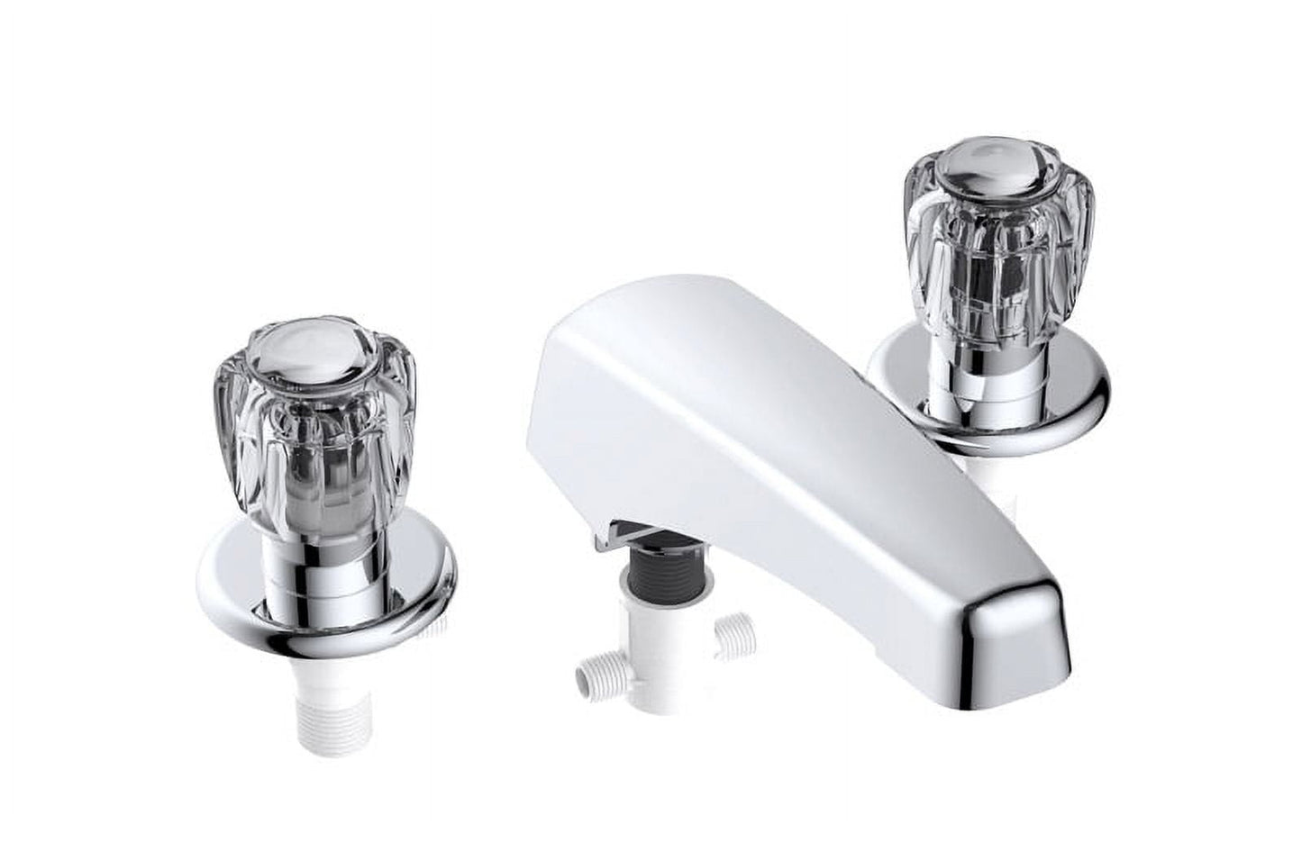 Home Plus Classic Two Handle Tub Faucet, Chrome